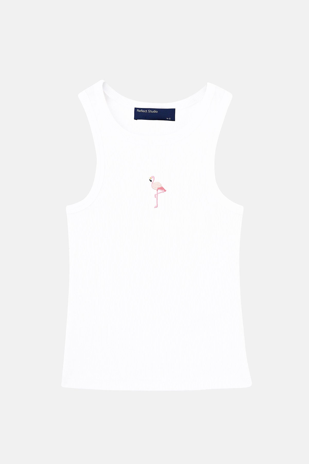 Flamingo Ribana Halter Yaka Atlet - Beyaz