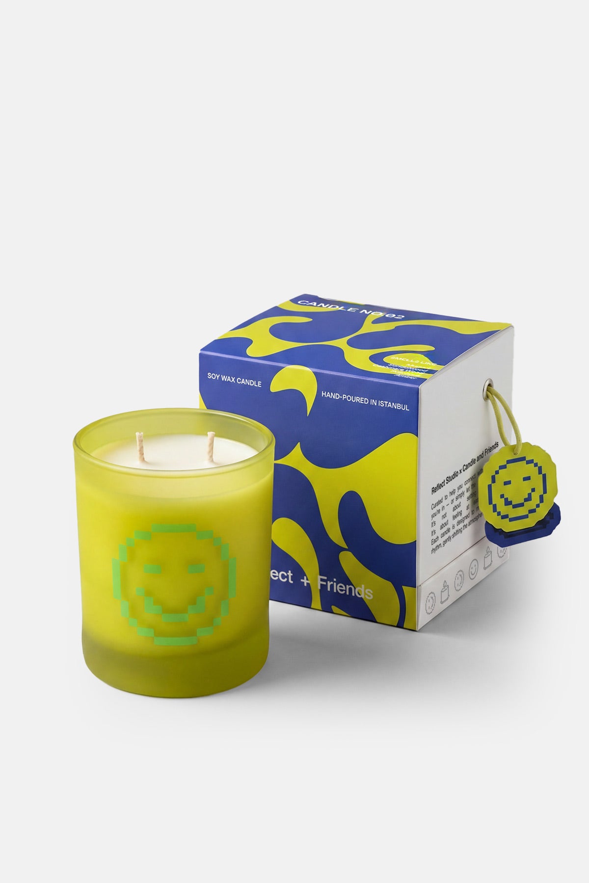 Candle No.02 Medium - Yeşil