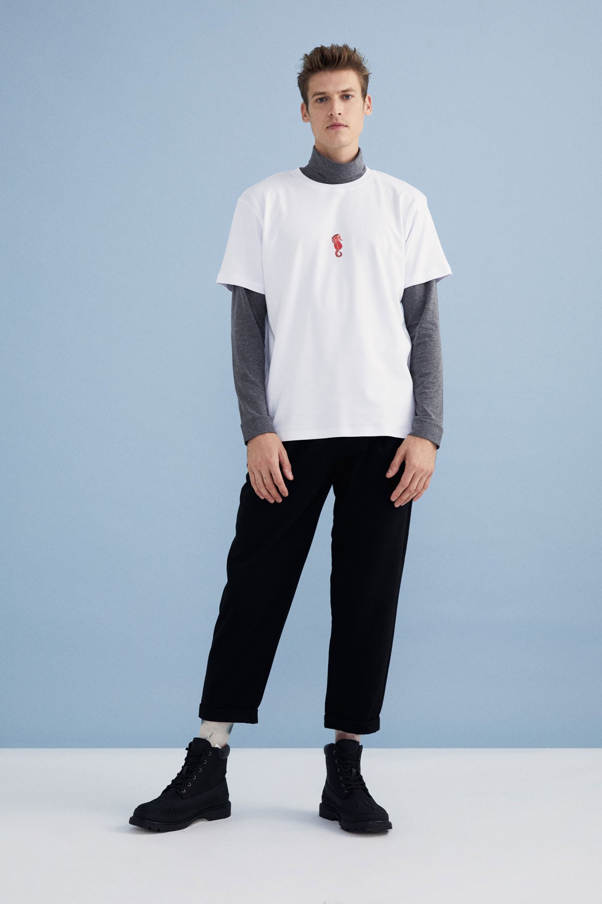 Denizatı Premium T-Shirt - Beyaz