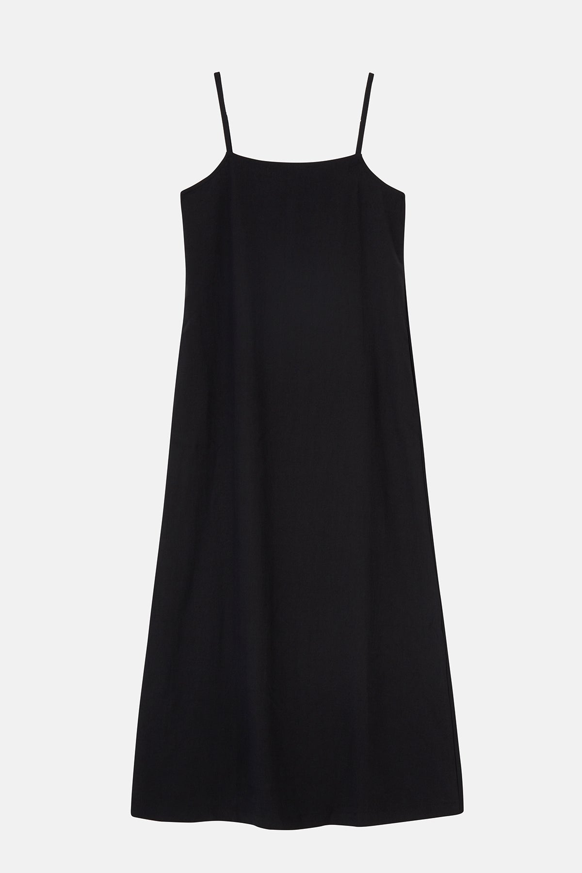 Basic TENCEL™ Uzun Elbise - Siyah