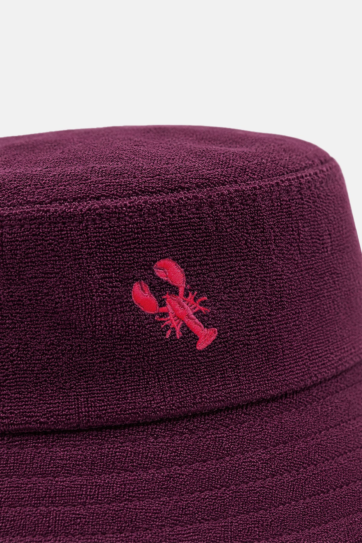 Istakoz Terry Bucket Hat - Bordo