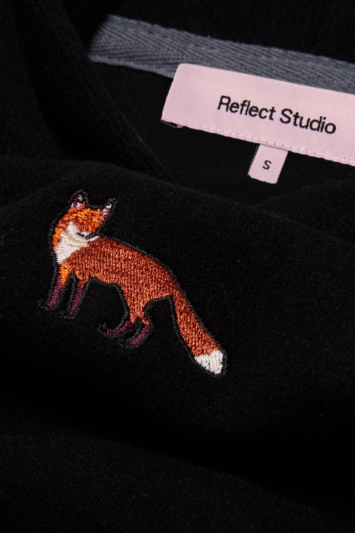 Kızıl Tilki SuperSoft Çocuk Hoodie - Siyah