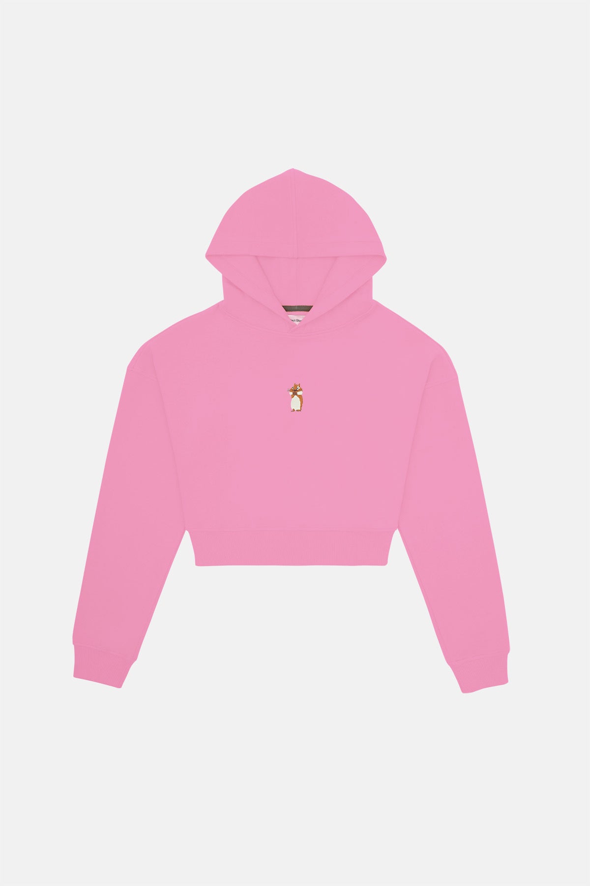 Sincap SuperSoft Crop Hoodie - Pembe