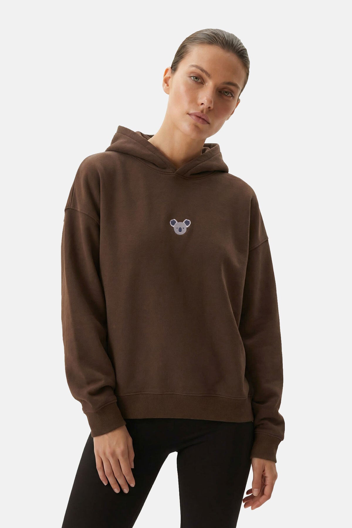 Koala SuperSoft Hoodie - Kahverengi
