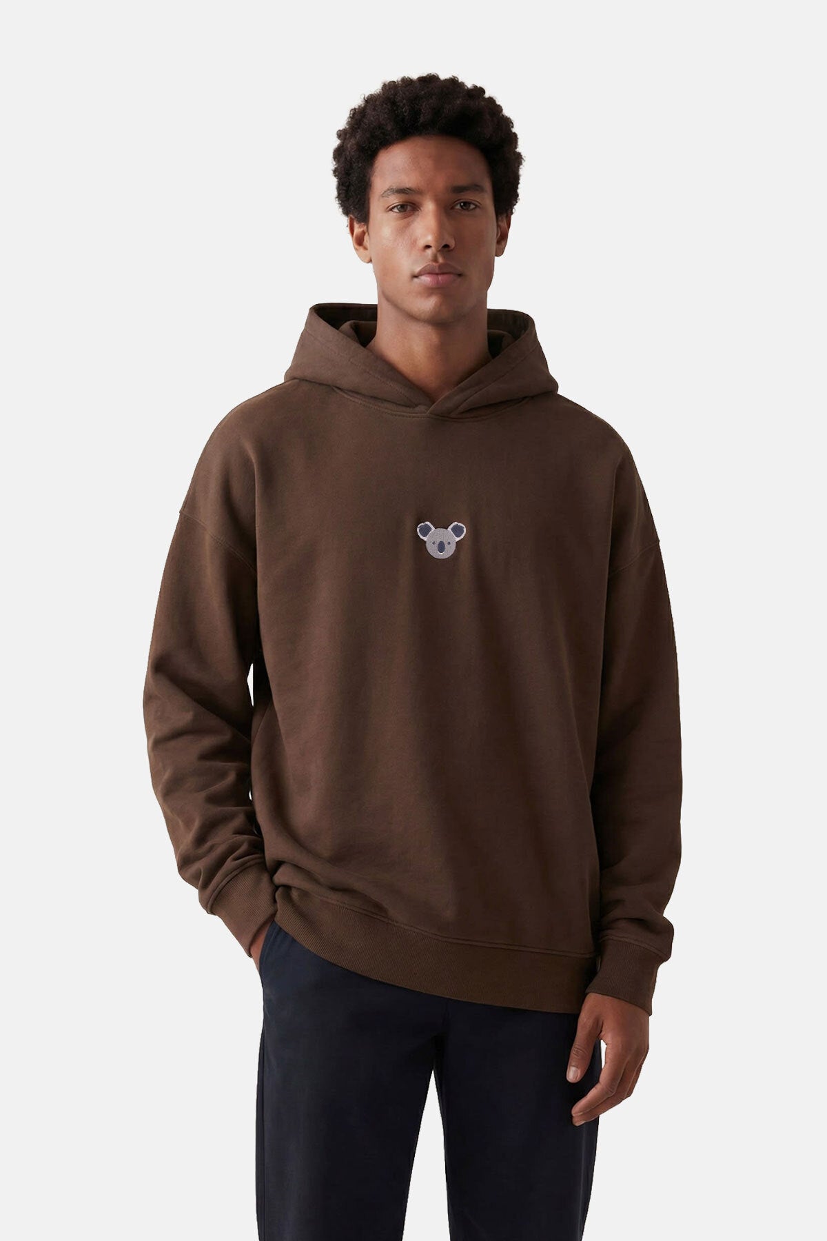Koala SuperSoft Hoodie - Kahverengi