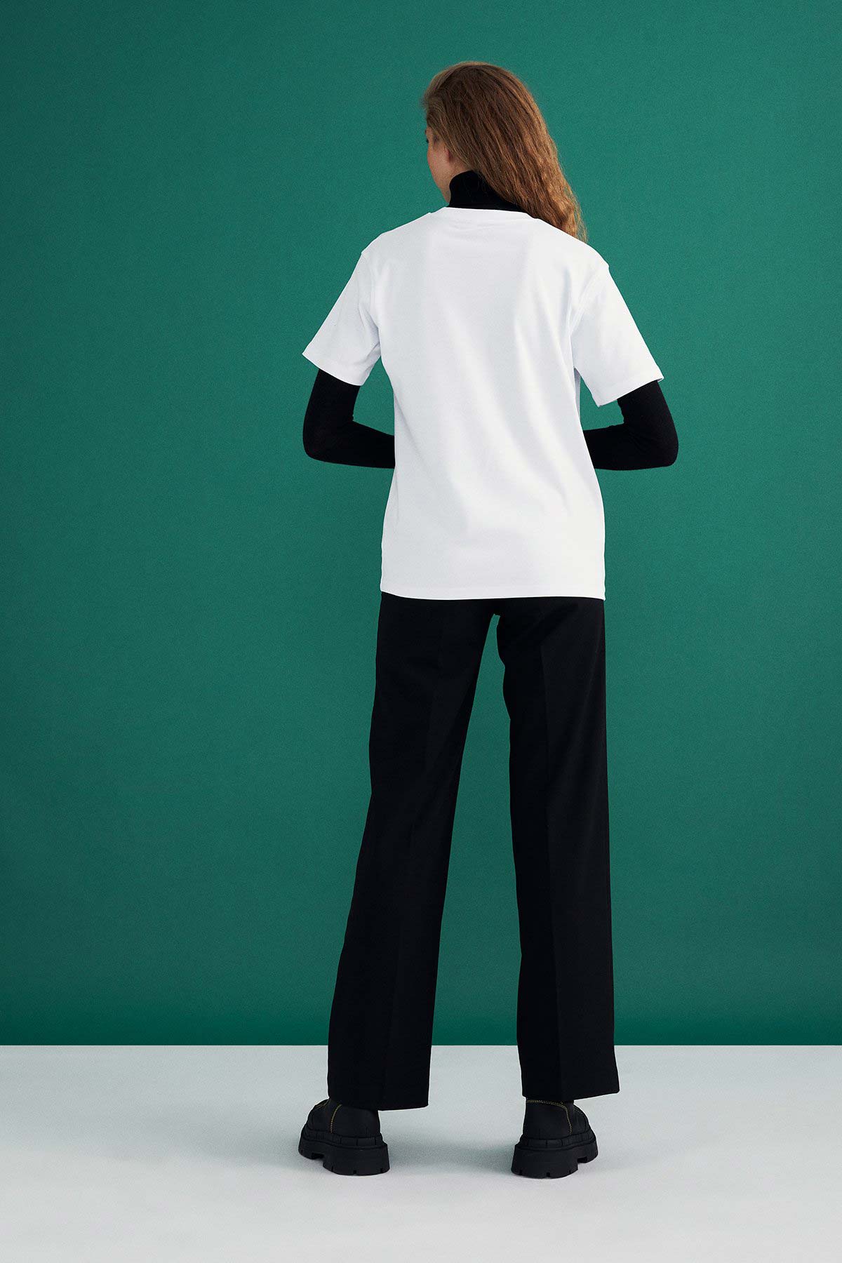 İmparator Penguen Premium T-Shirt - Beyaz