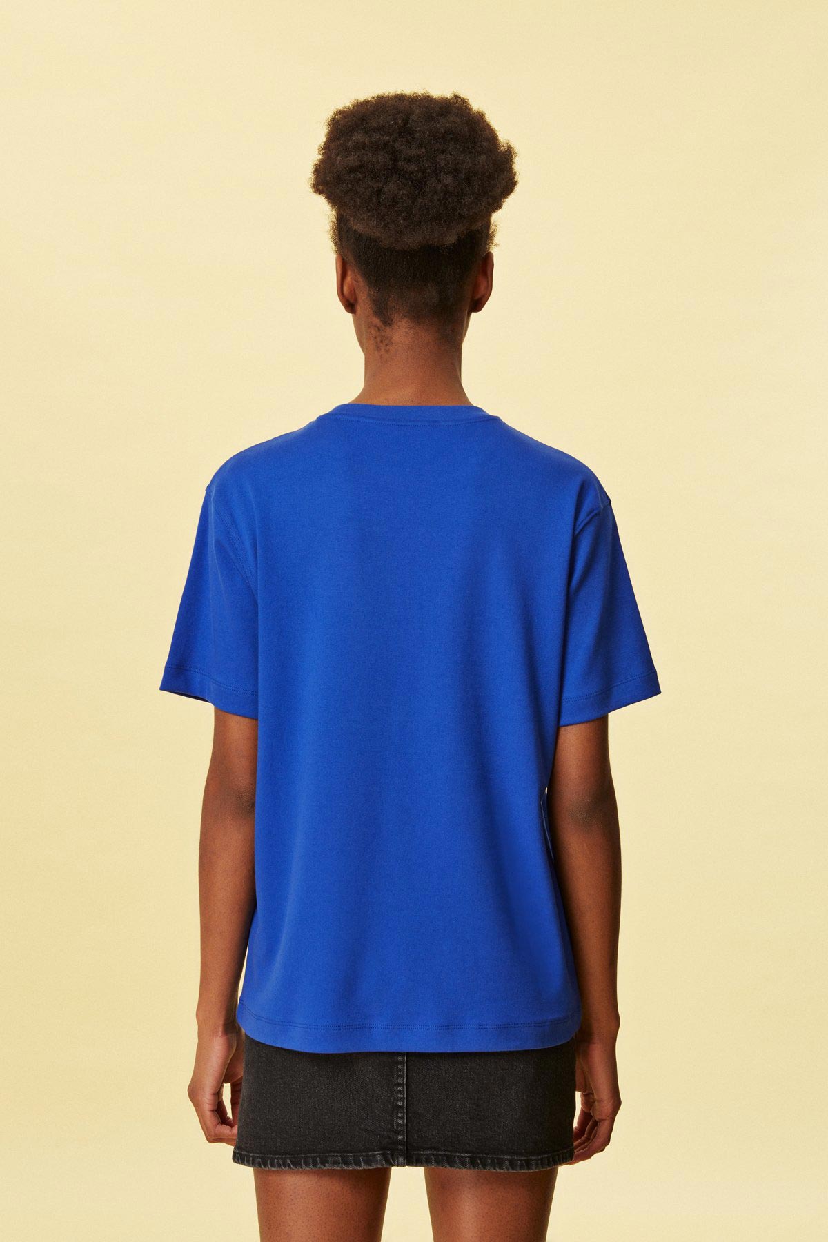 Kızıl Tilki Premium T-Shirt - Saks Mavi
