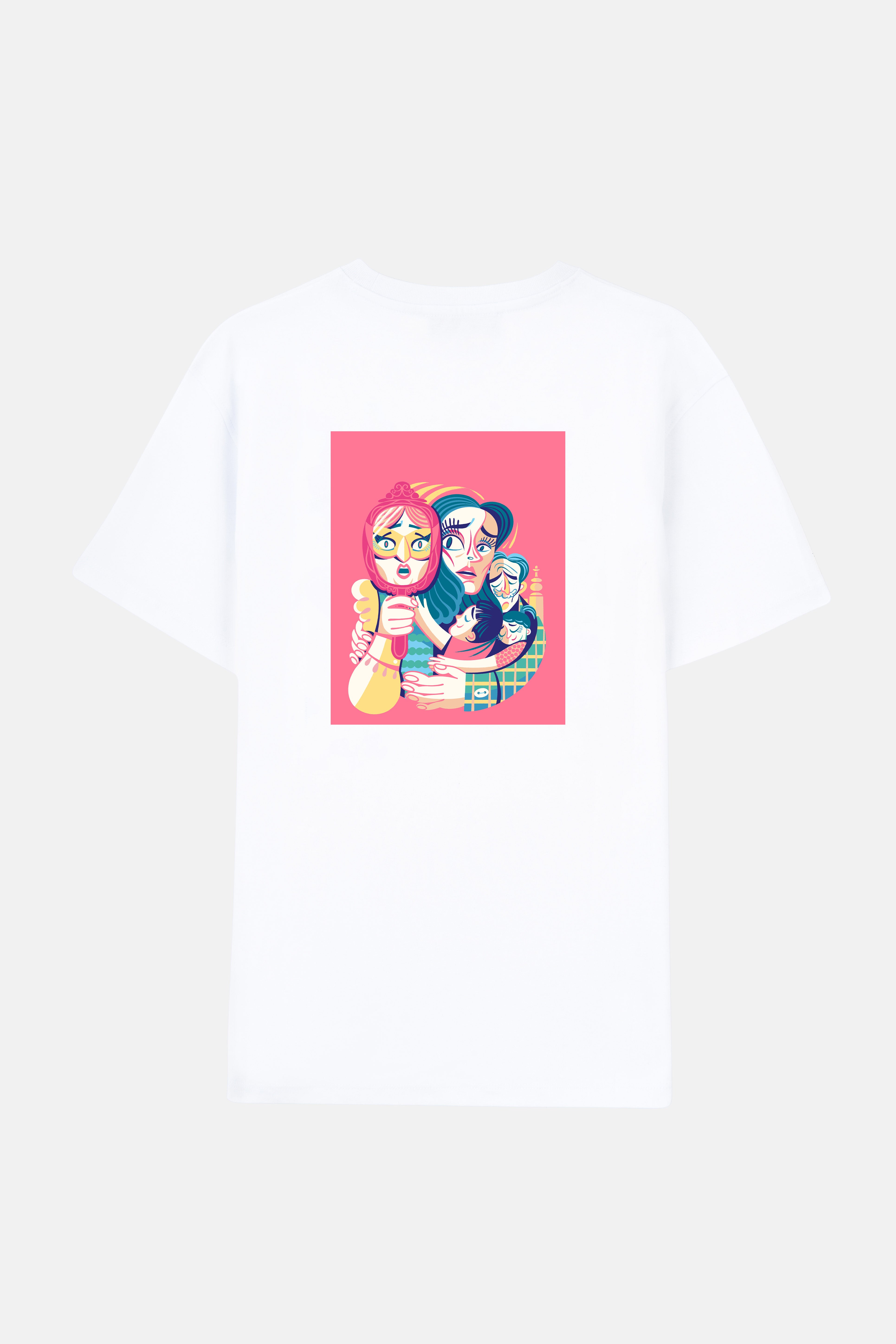 Aaahh Belinda Lightweight T-shirt - Beyaz