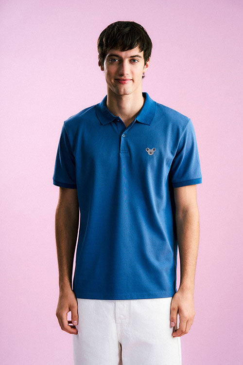 Koala Polo Yaka T-Shirt - Mavi