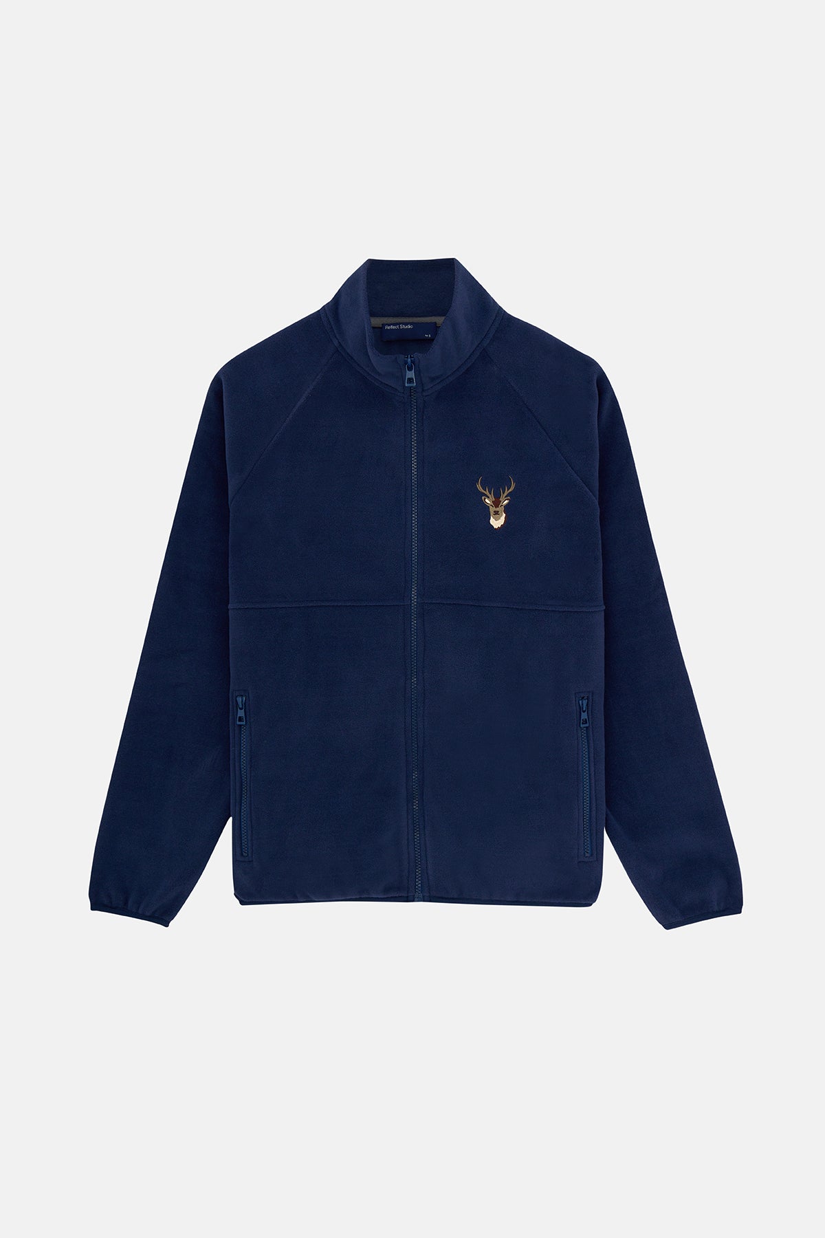 Geyik Full Zip Polar - Lacivert