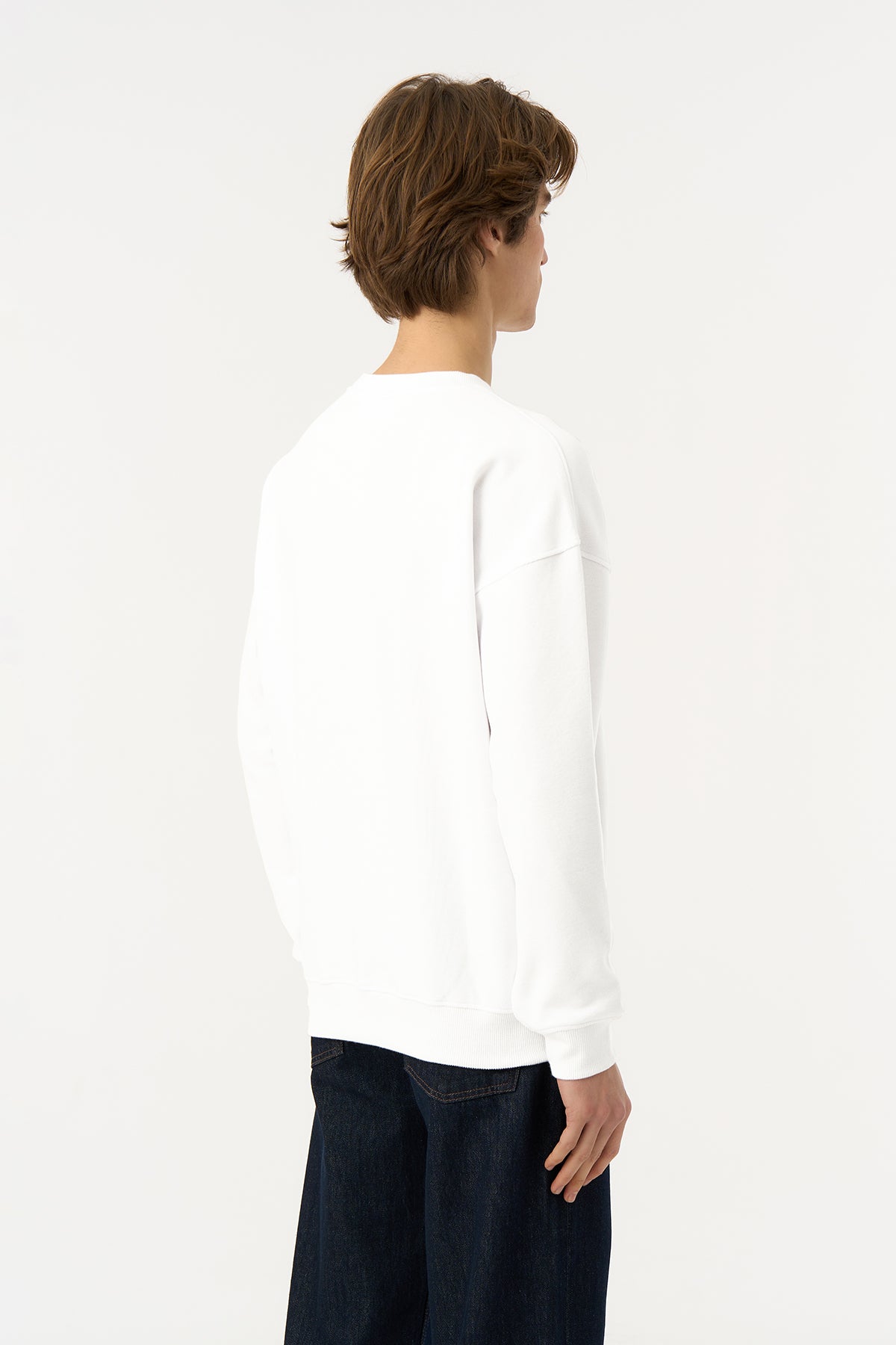 Jazzy Pepe SuperSoft Sweatshirt - Beyaz