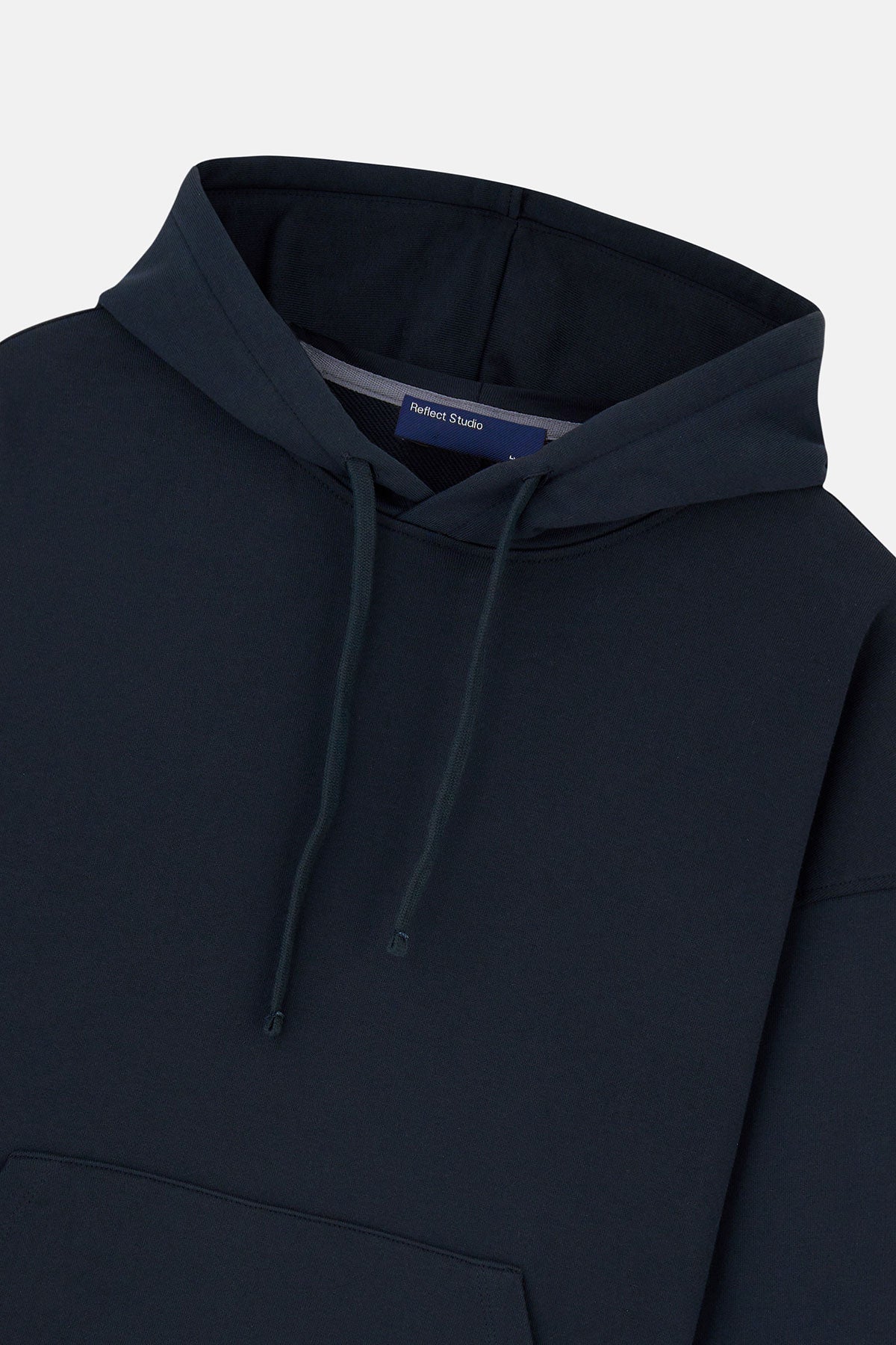 Basic Soft Fleece Hoodie - Lacivert