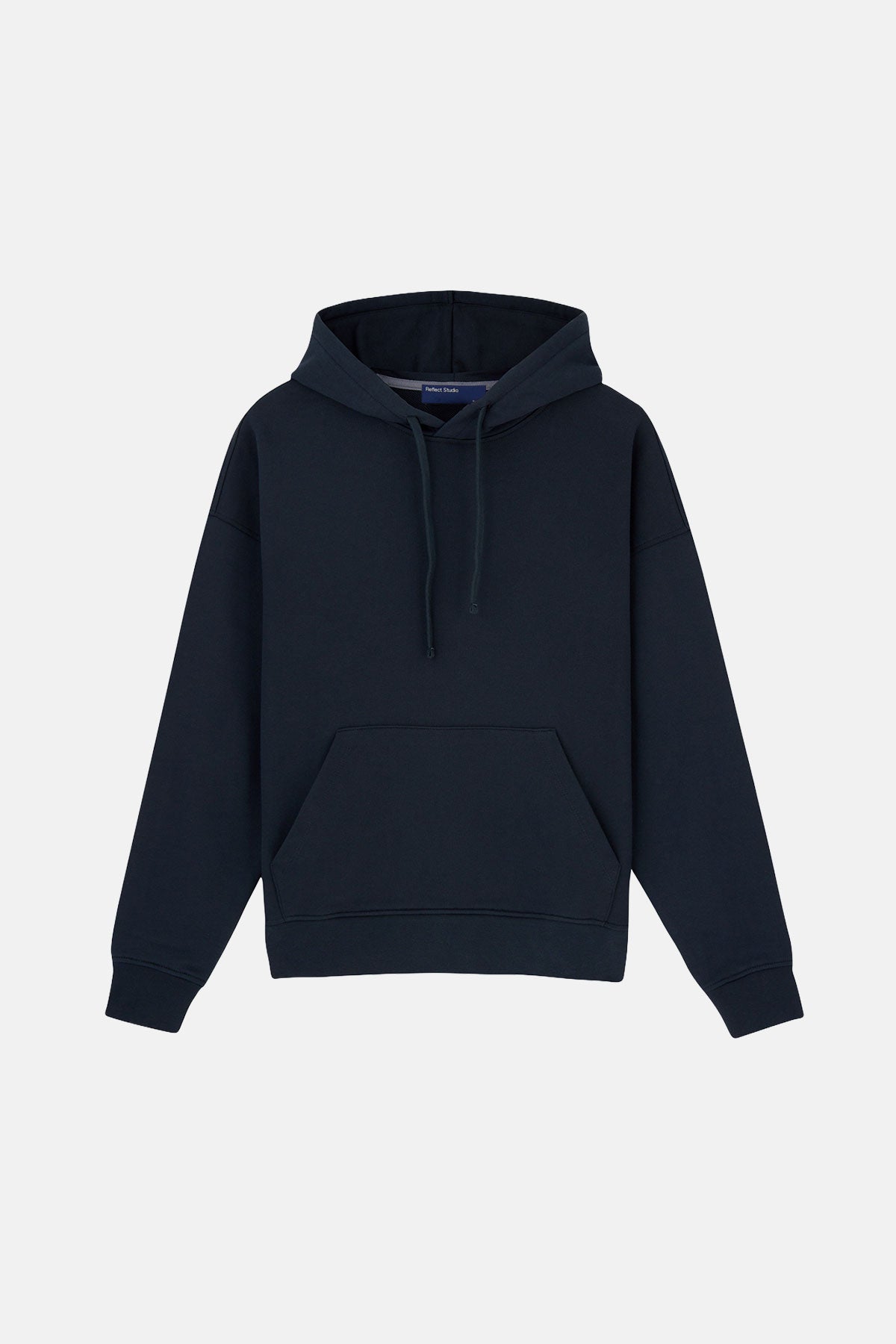 Basic Soft Fleece Hoodie - Lacivert