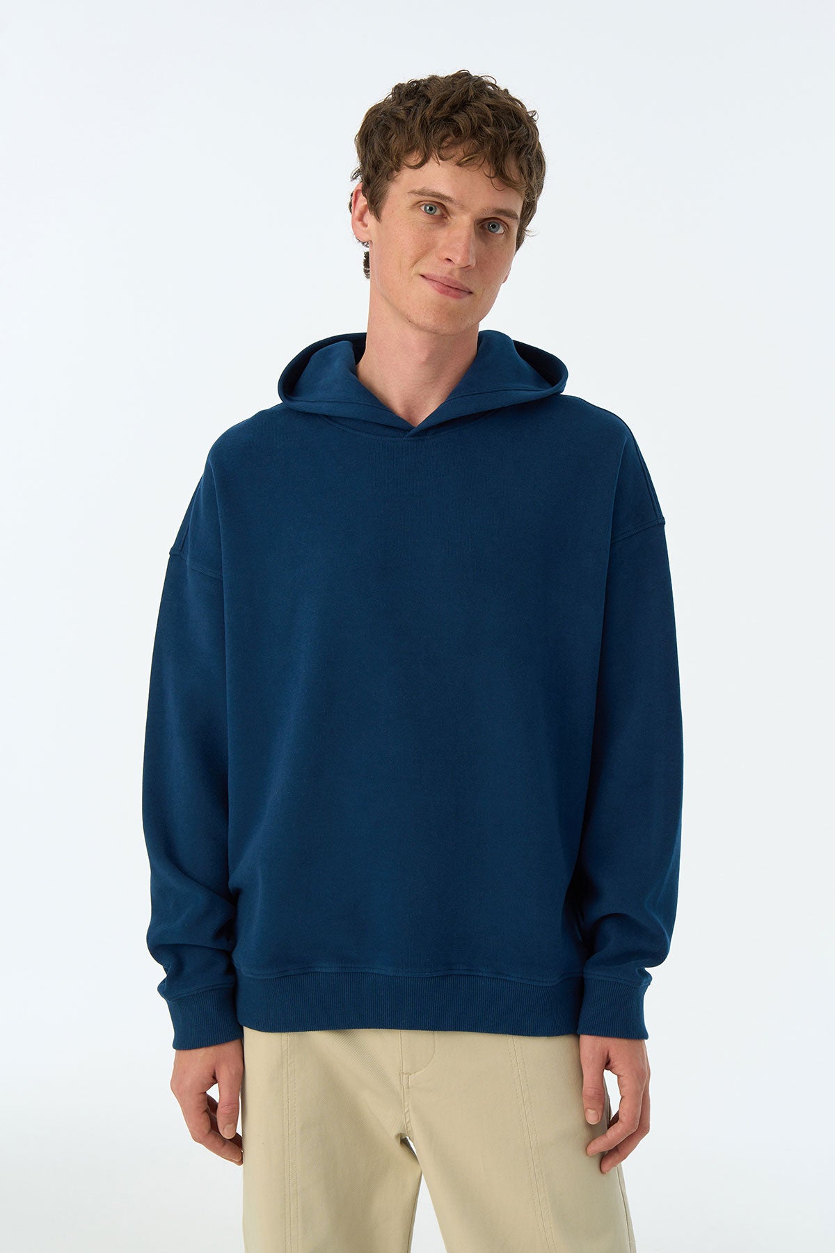 Basic SuperSoft Hoodie - Lacivert