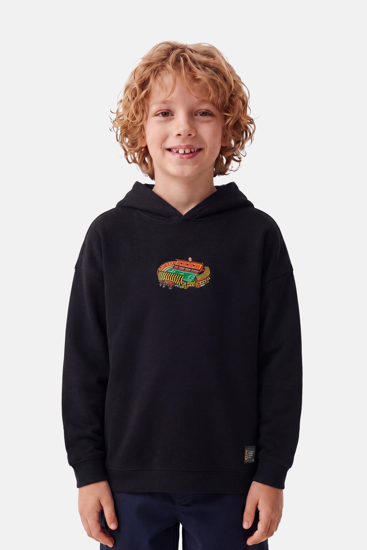 Ali Sami Yen SuperSoft Çocuk Hoodie - Siyah