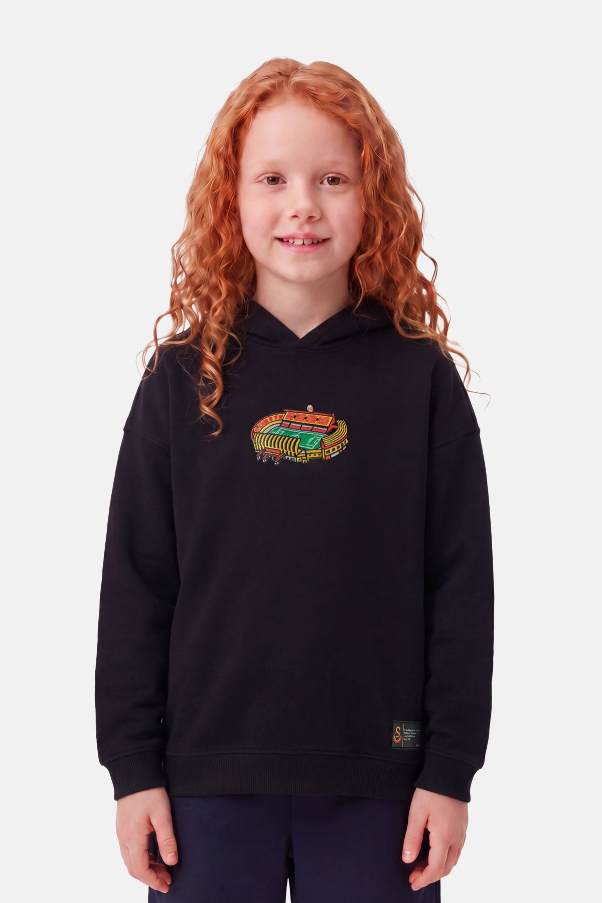 Ali Sami Yen SuperSoft Çocuk Hoodie - Siyah