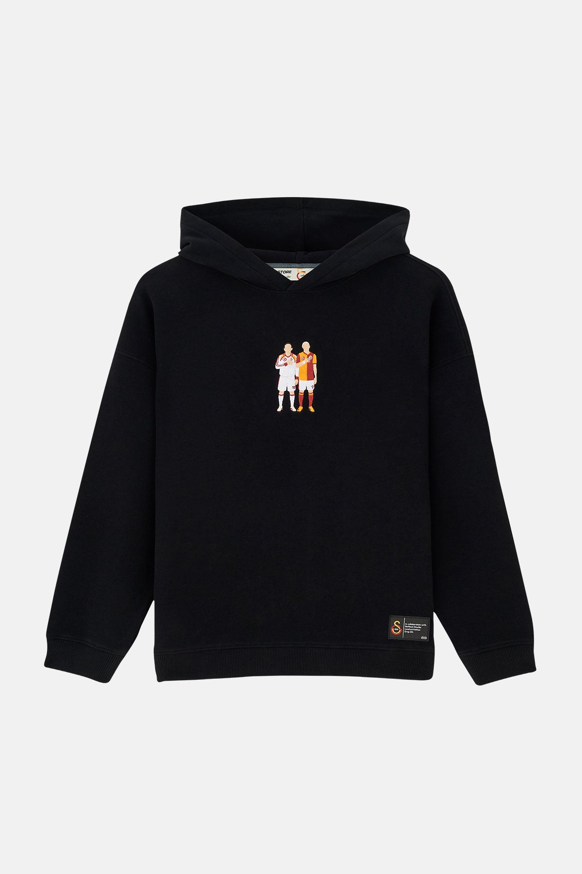 Hagi & Icardi SuperSoft Çocuk Hoodie - Siyah