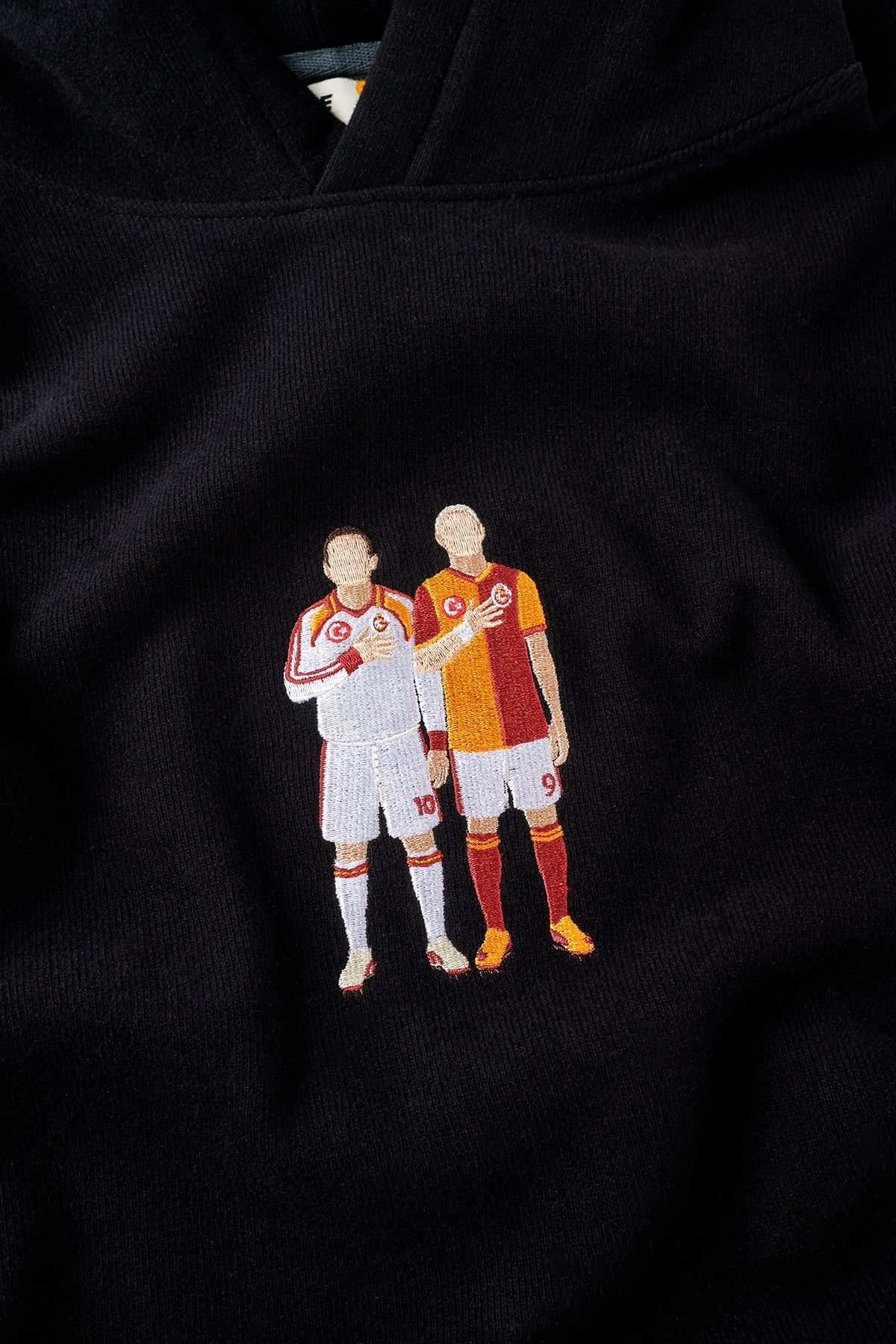 Hagi & Icardi SuperSoft Çocuk Hoodie - Siyah