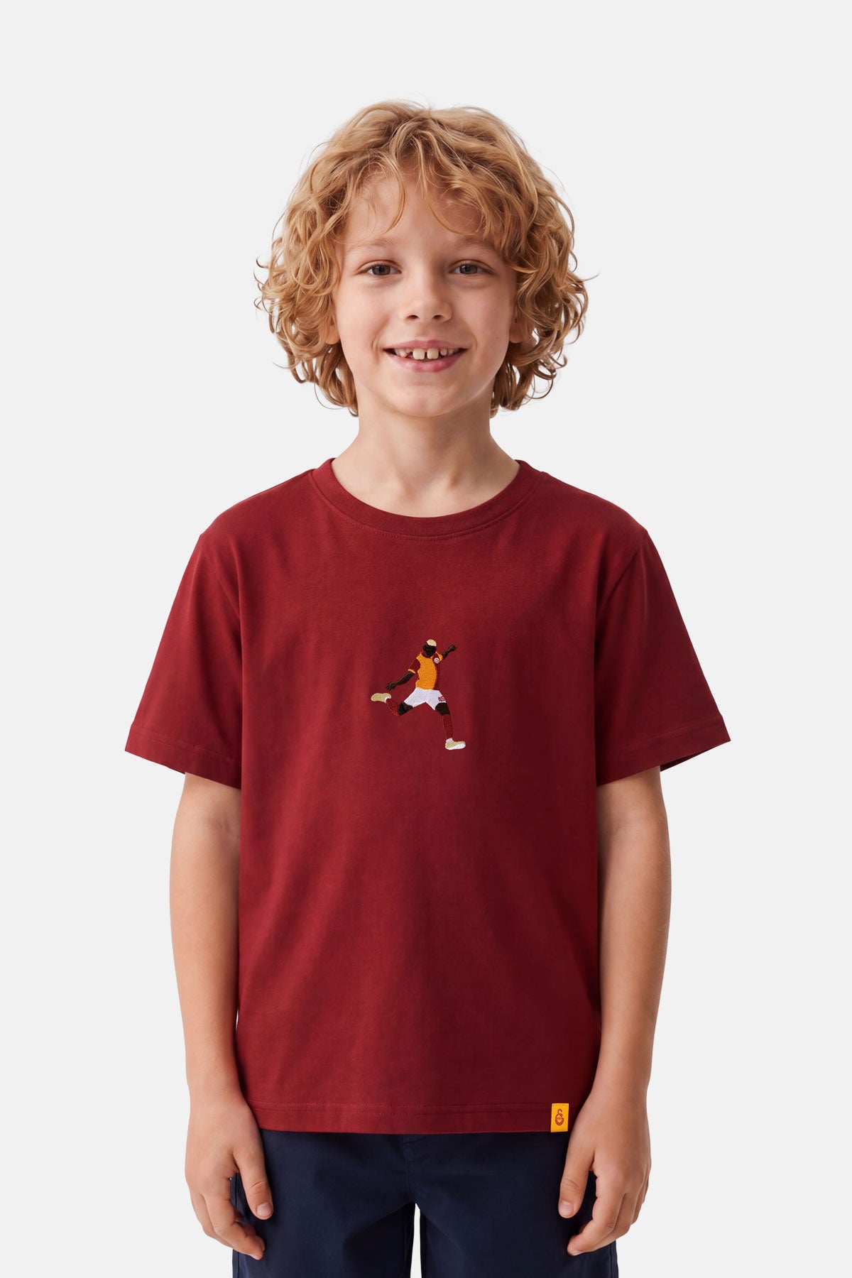 Victor Osimhen Premium Çocuk T-shirt - Kırmızı