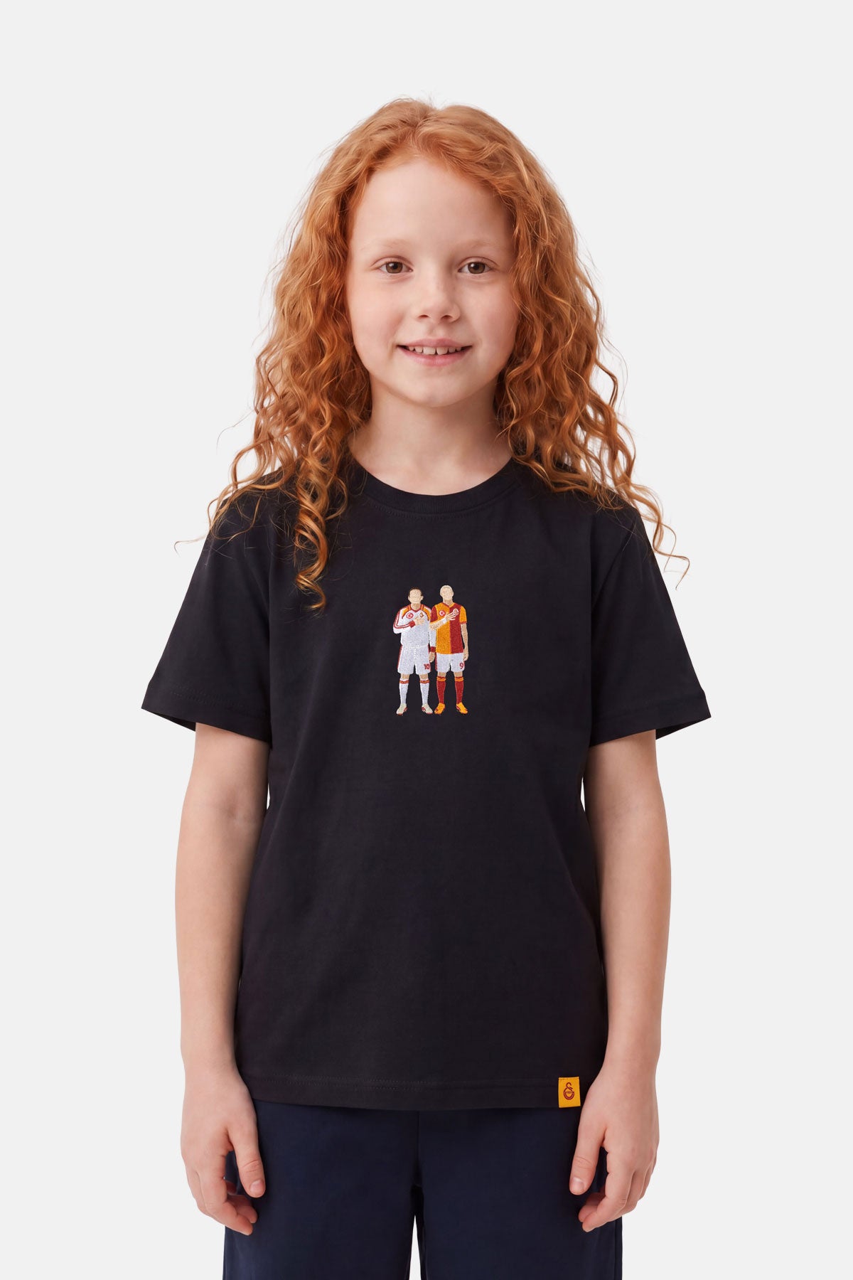 Hagi & Icardi Premium Çocuk T-shirt - Siyah