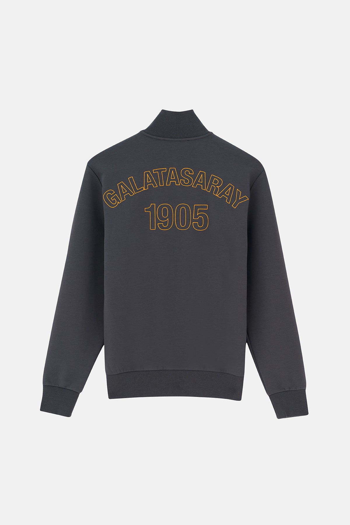 Galatasaray 1905 Fermuarlı Sweatshirt - Antrasit