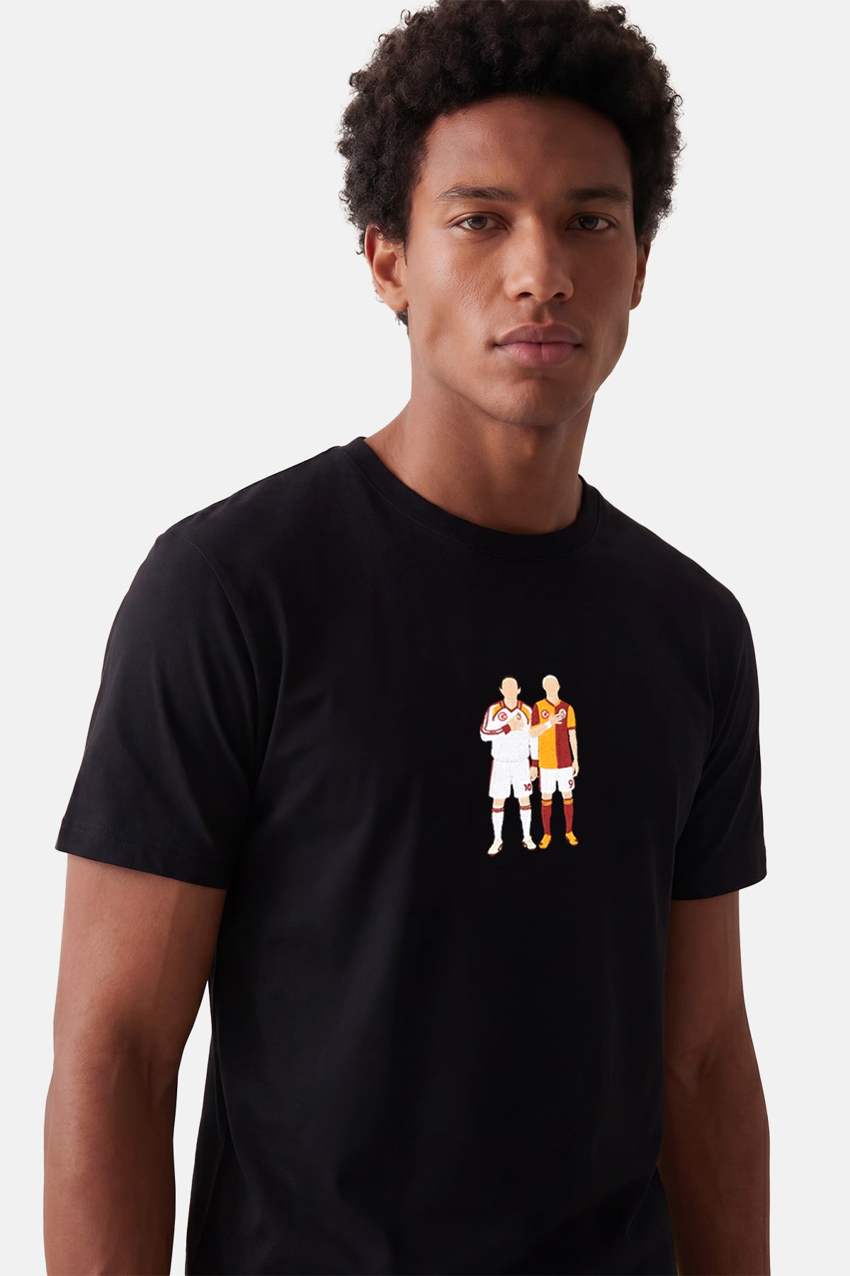 Hagi & Icardi Premium T-shirt - Siyah