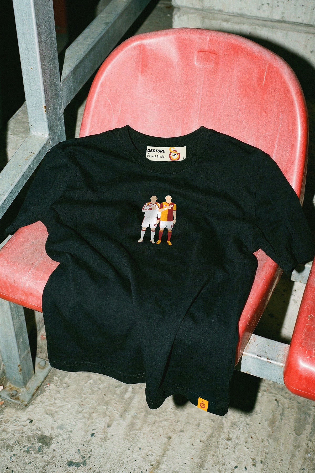 Hagi & Icardi Premium T-shirt - Siyah