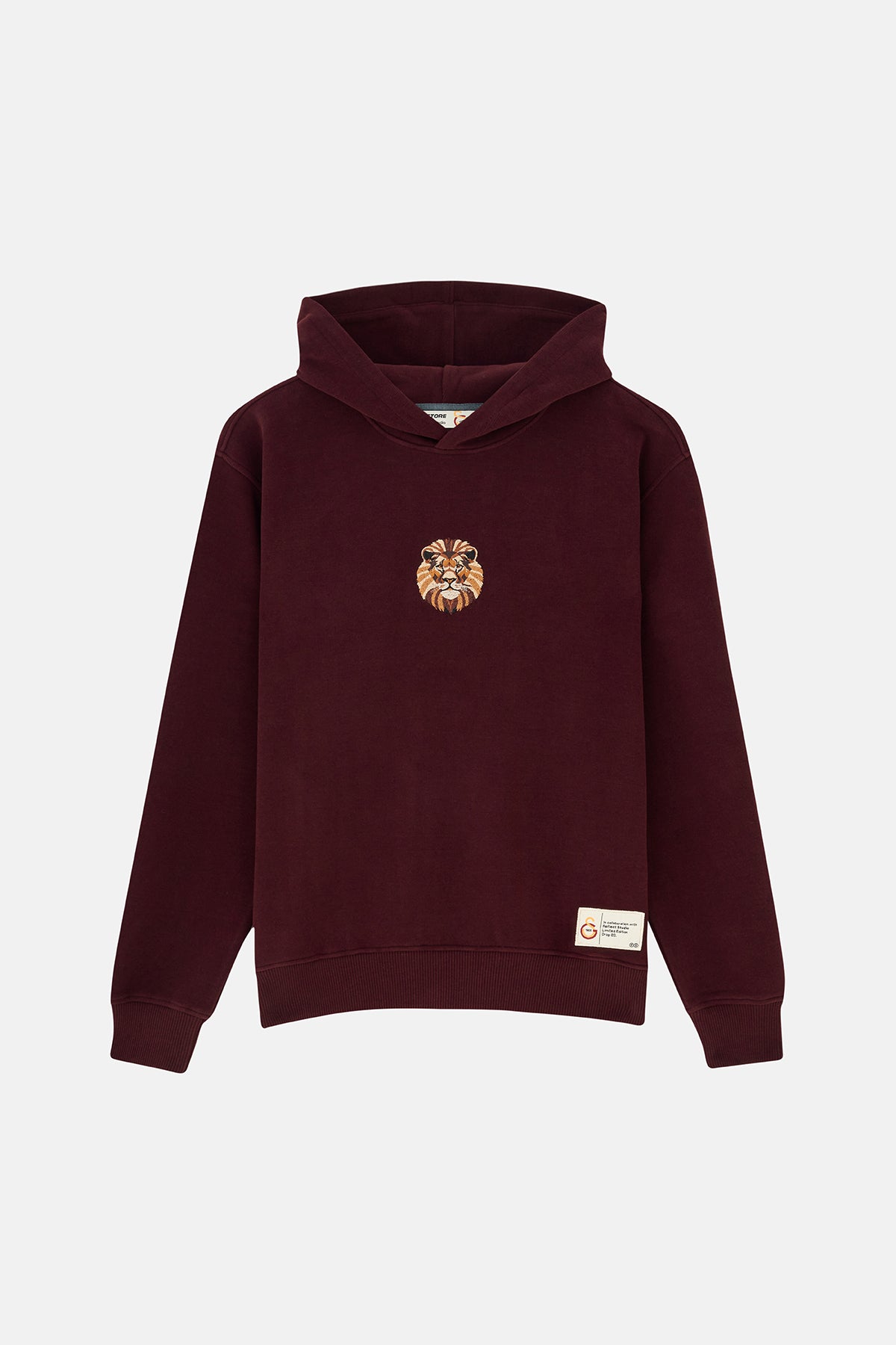 Aslan SuperSoft Kadın Hoodie - Bordo