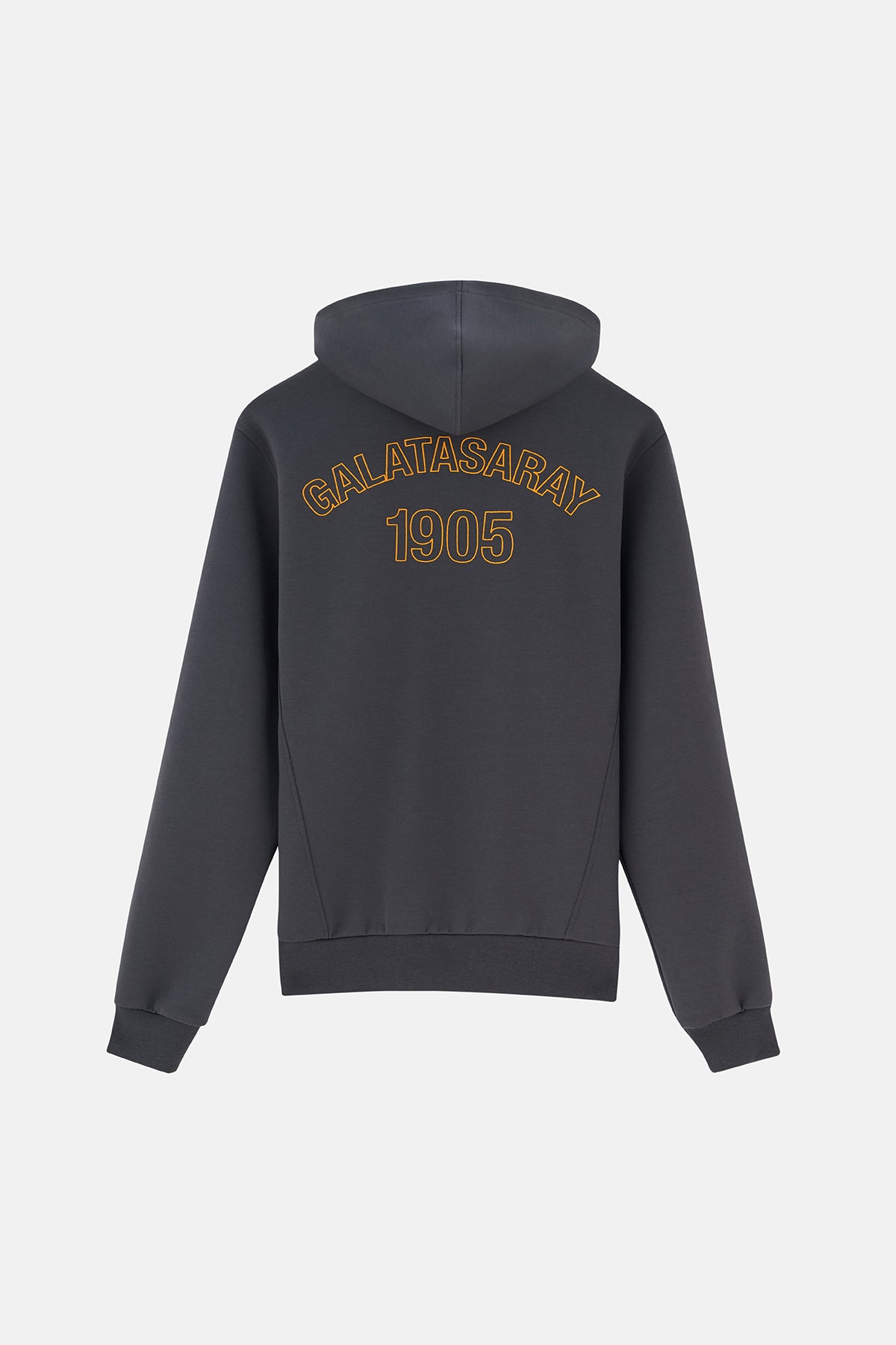 Galatasaray 1905 Fermuarlı Kadın Hoodie - Antrasit