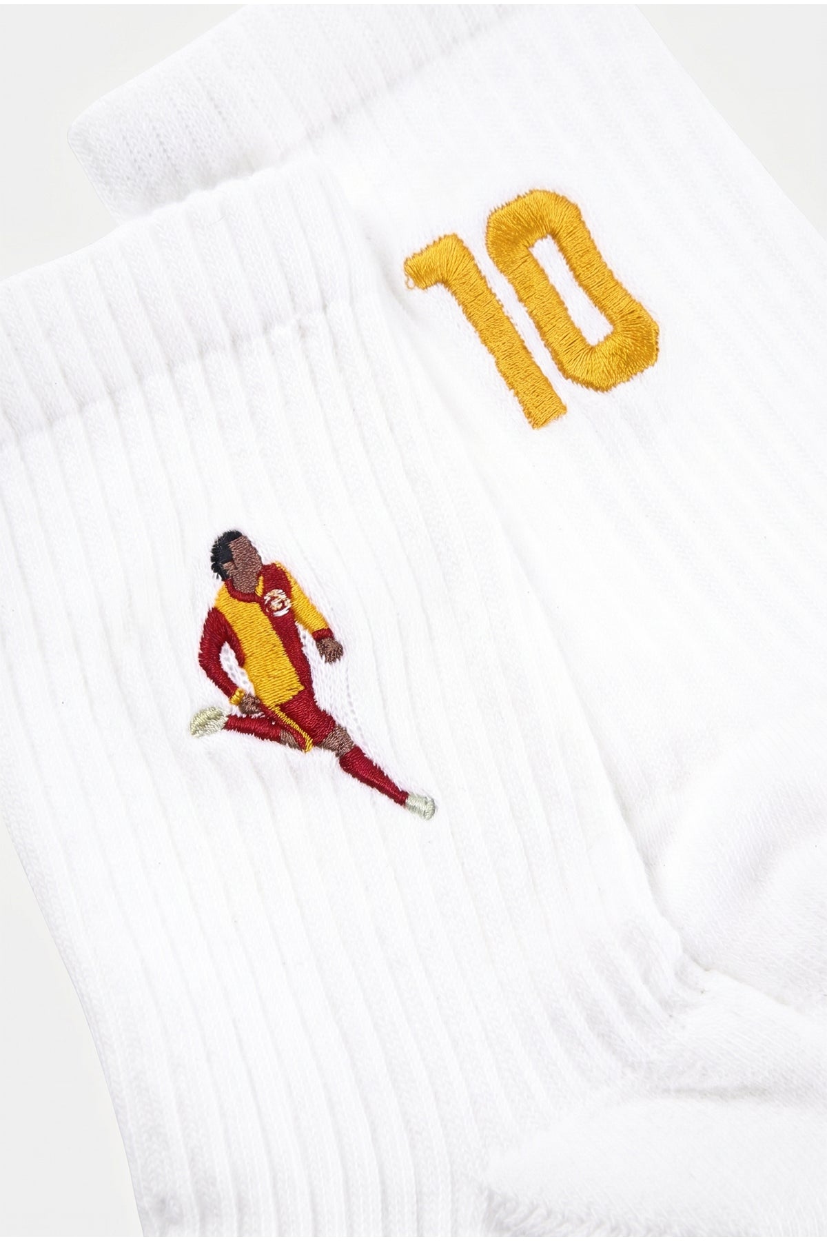 Leroy Sané 10 Havlu Çorap - Beyaz
