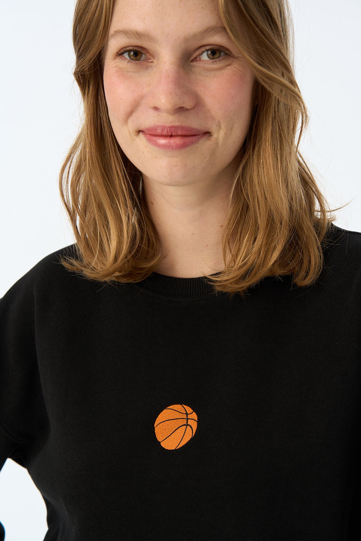 Basketball SuperSoft Sweatshirt - Siyah