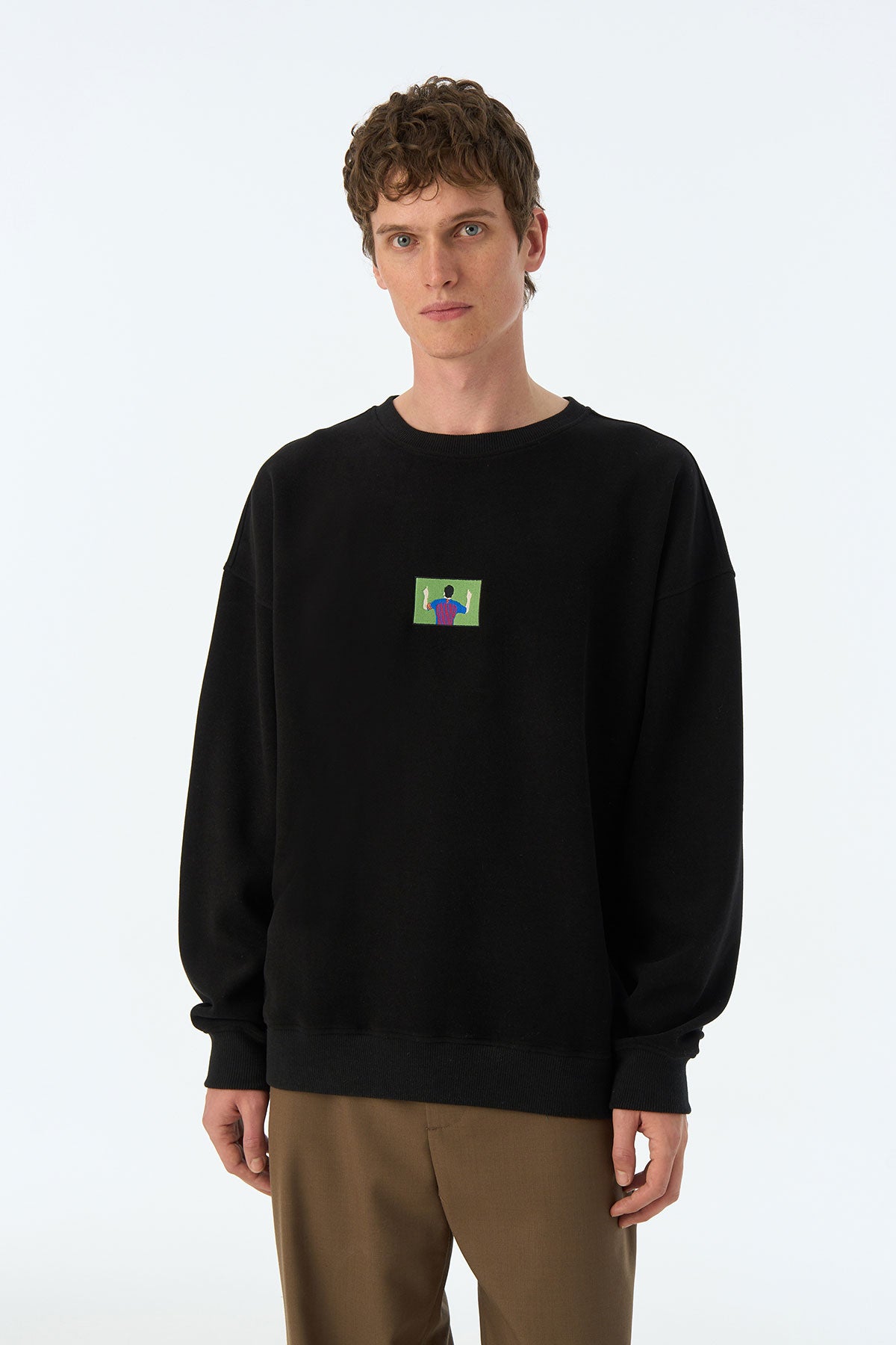 Leo SuperSoft Sweatshirt - Siyah