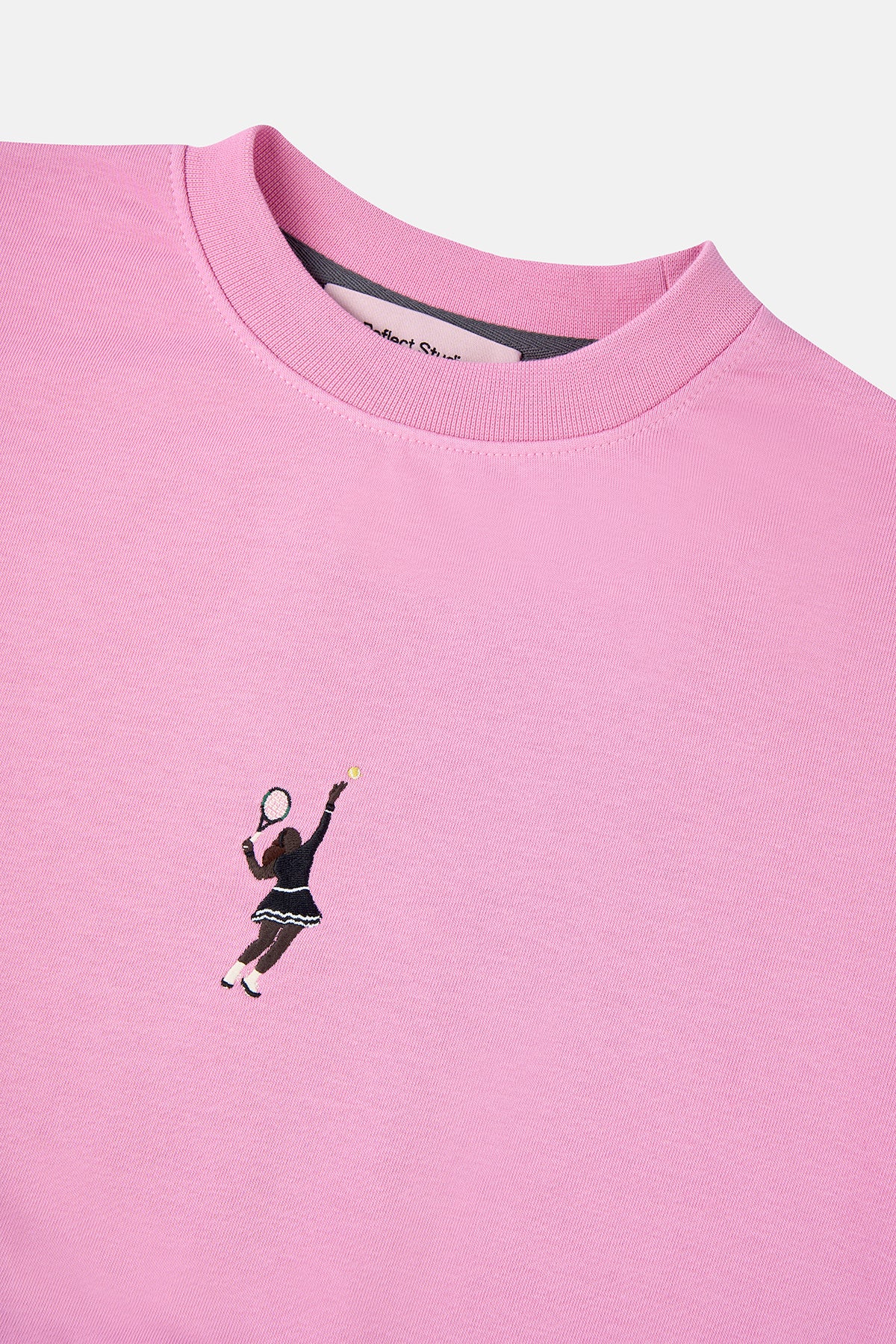 Queen Soft Fleece Crop Sweatshirt - Pembe