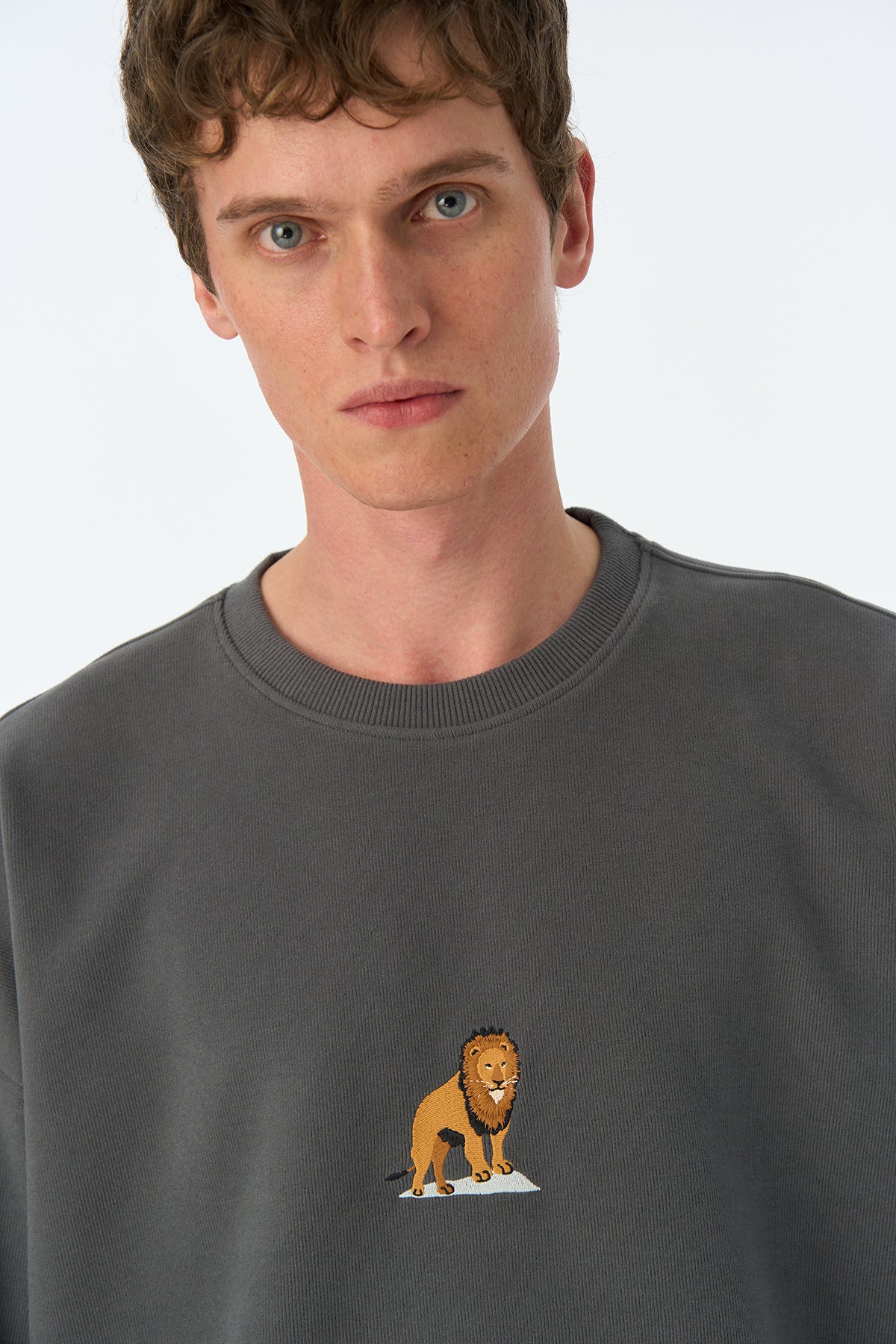 Aslan Oversize SuperSoft Sweatshirt - Antrasit