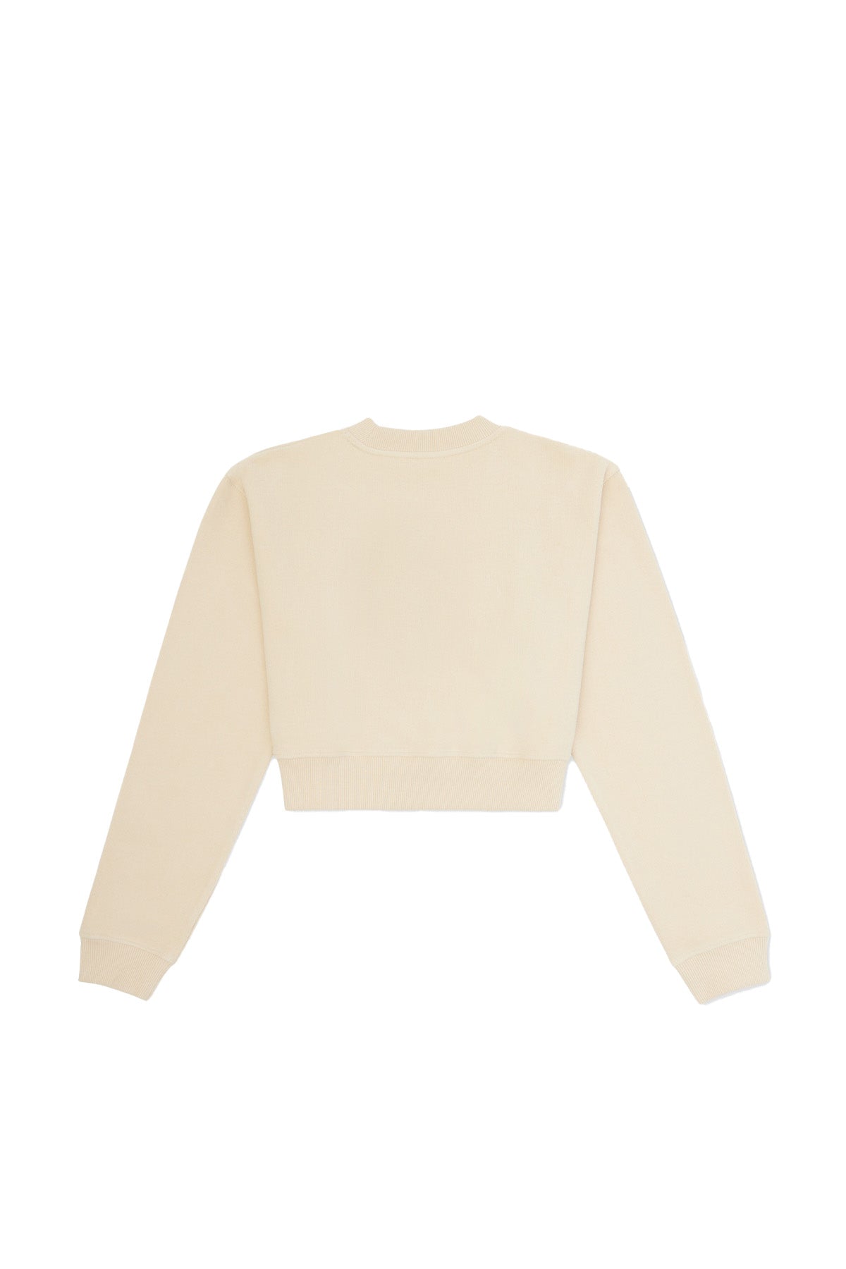 Palyaço Balığı SuperSoft Crop Sweatshirt - Parşömen Bej