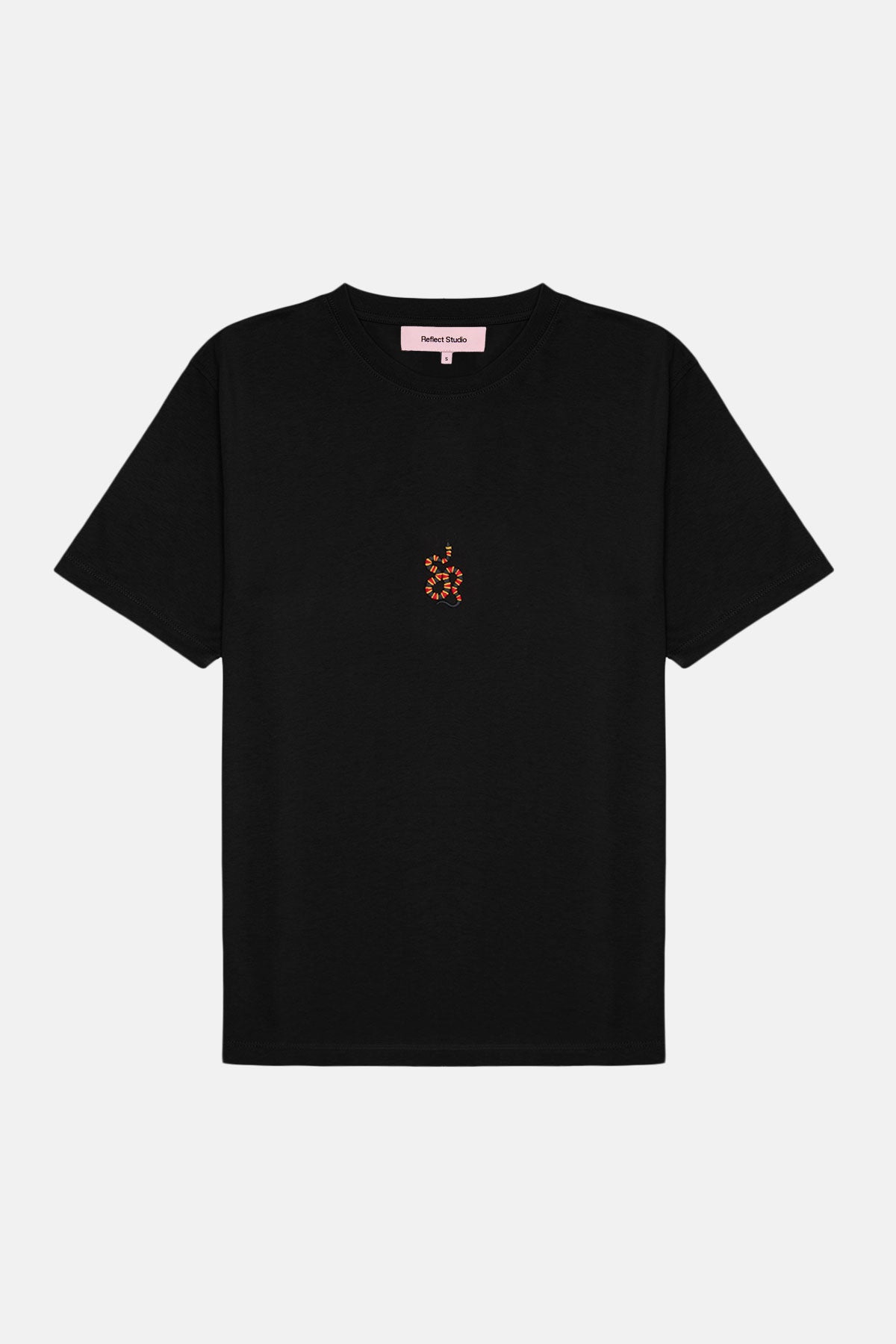 Mercan Yılanı Lightweight T-Shirt - Siyah
