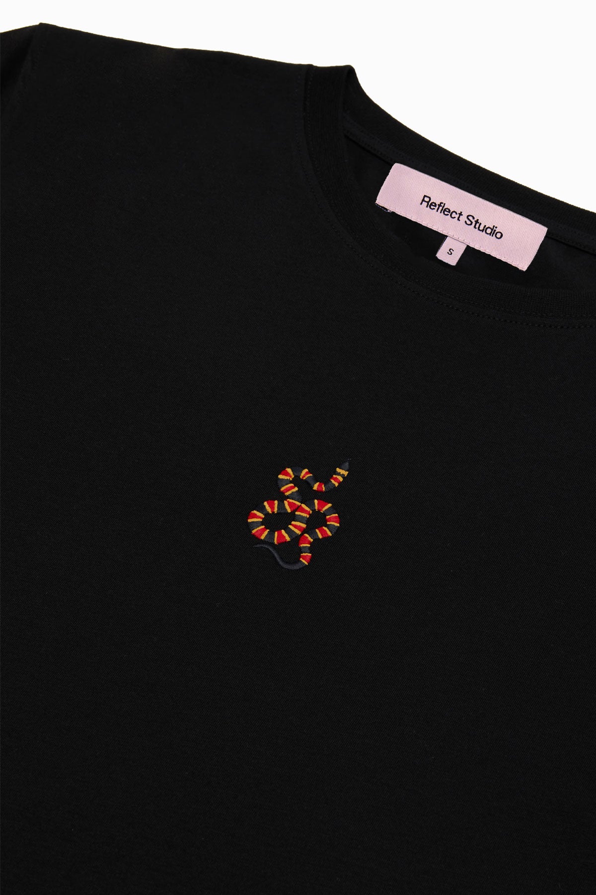 Mercan Yılanı Lightweight T-Shirt - Siyah