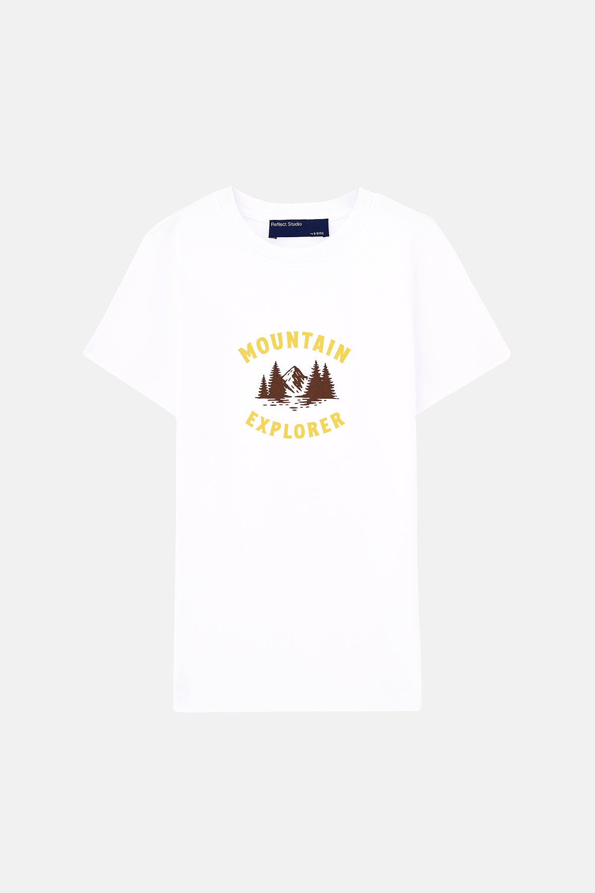 Mountain Explorer Premium Çocuk T-shirt - Beyaz
