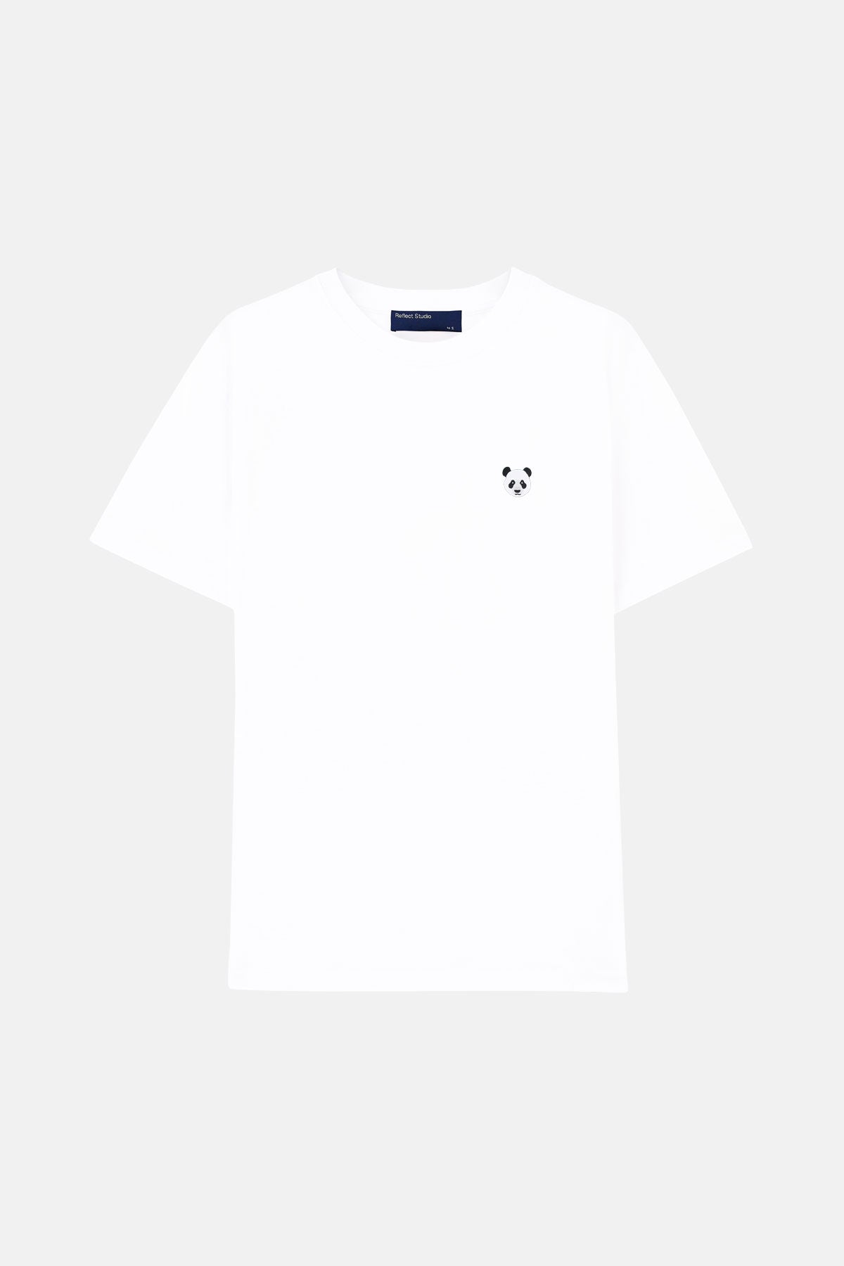 Panda Premium Oversize T-shirt - Beyaz