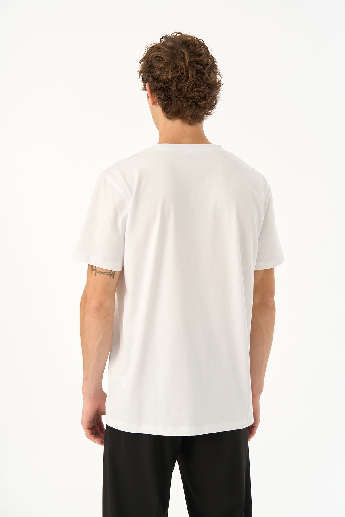 Basketball Soft T-Shirt - Beyaz