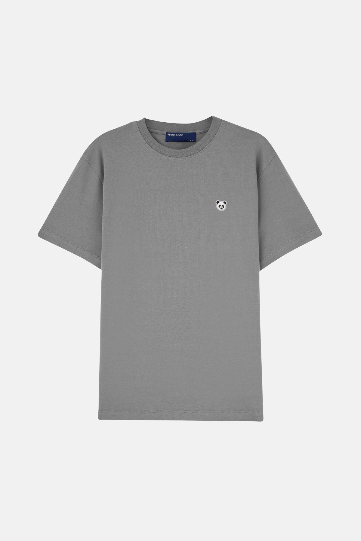 Panda Premium T-Shirt - Gri