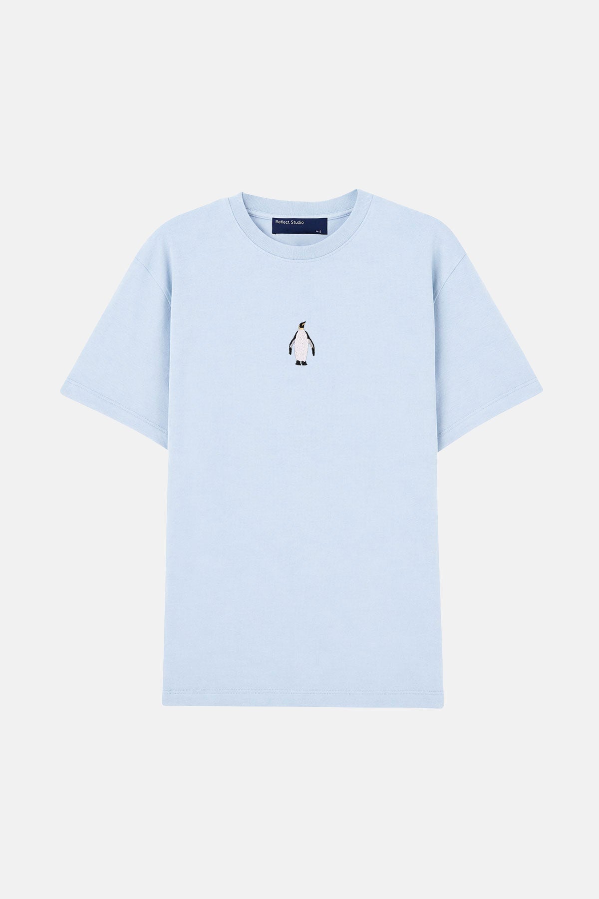 İmparator Penguen Premium T-shirt - Açık Mavi