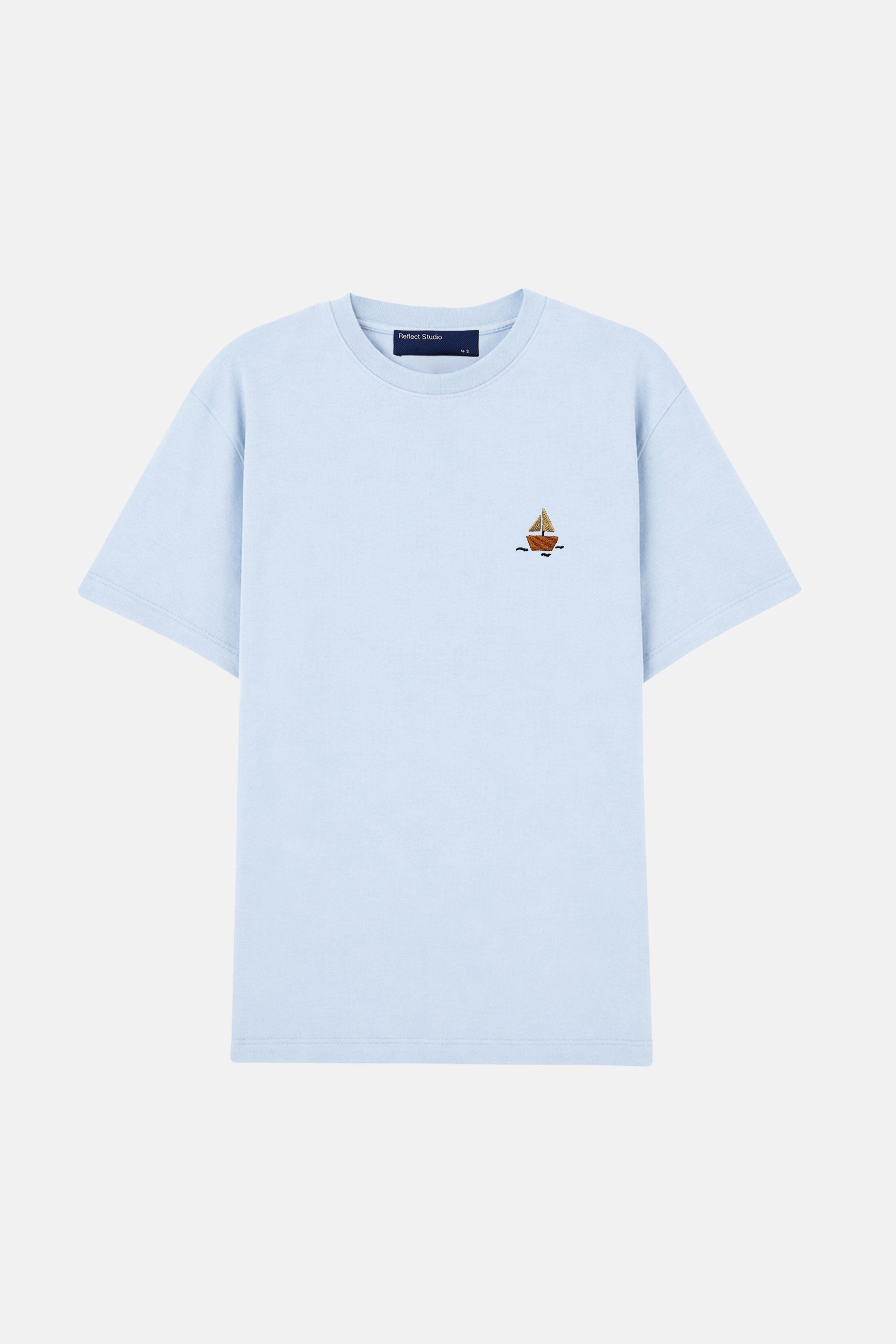 Yelkenli Lightweight T-shirt - Açık Mavi