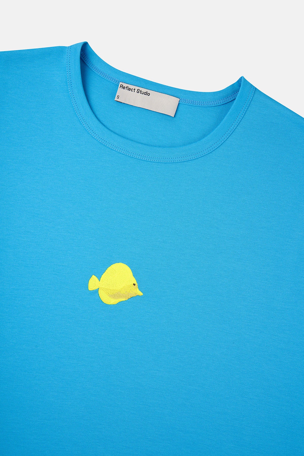 Yellow Tang Oversize Premium T-Shirt - Mavi