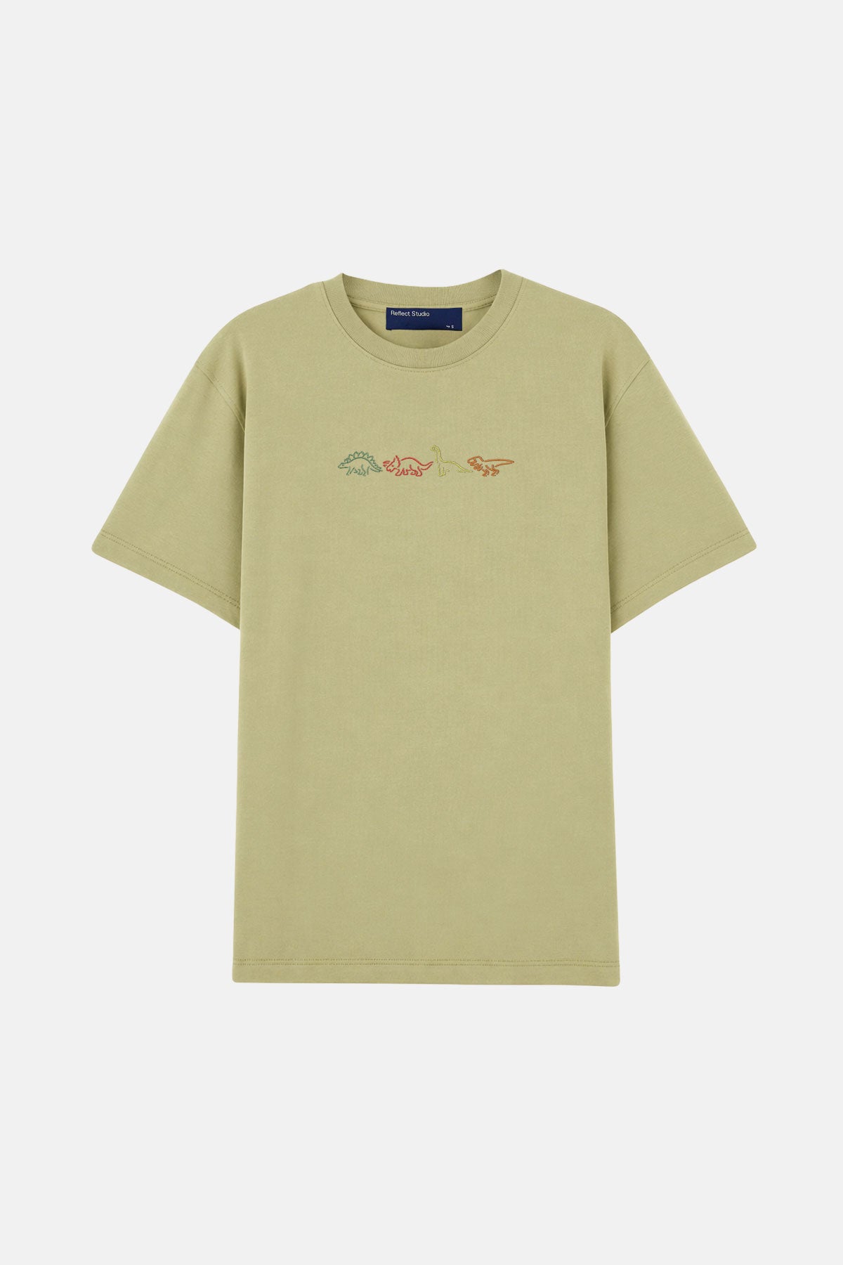 Dinozorlar Premium T-shirt - Açık Yeşil