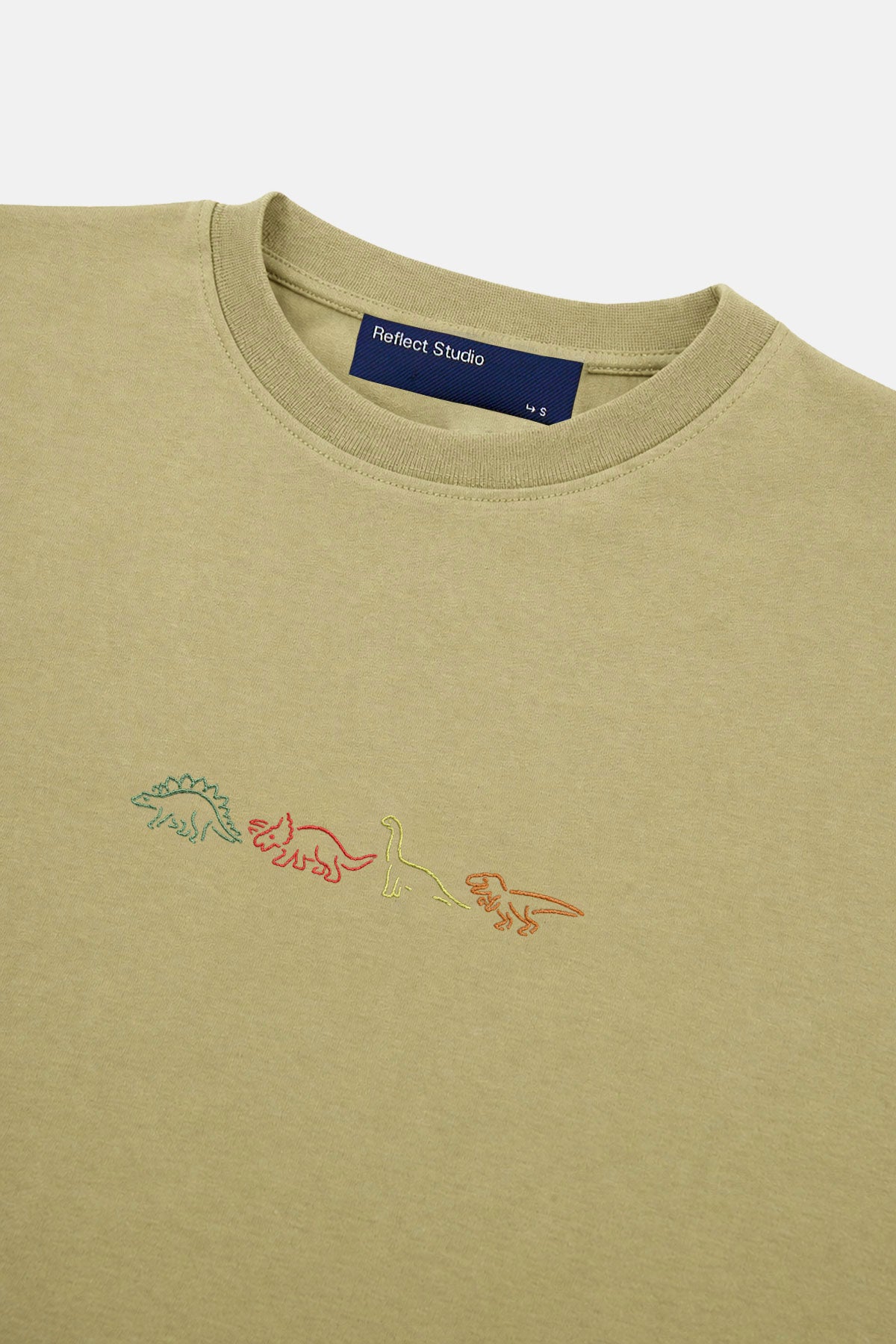 Dinozorlar Premium T-shirt - Açık Yeşil