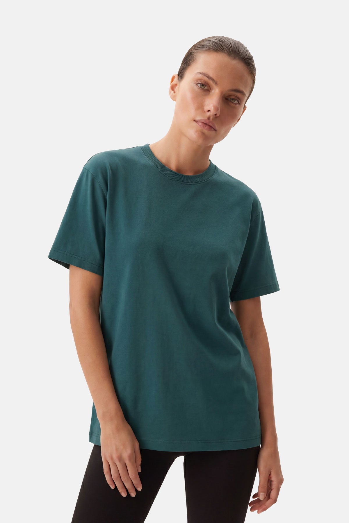 Basic Premium T-shirt - Petrol Yeşili