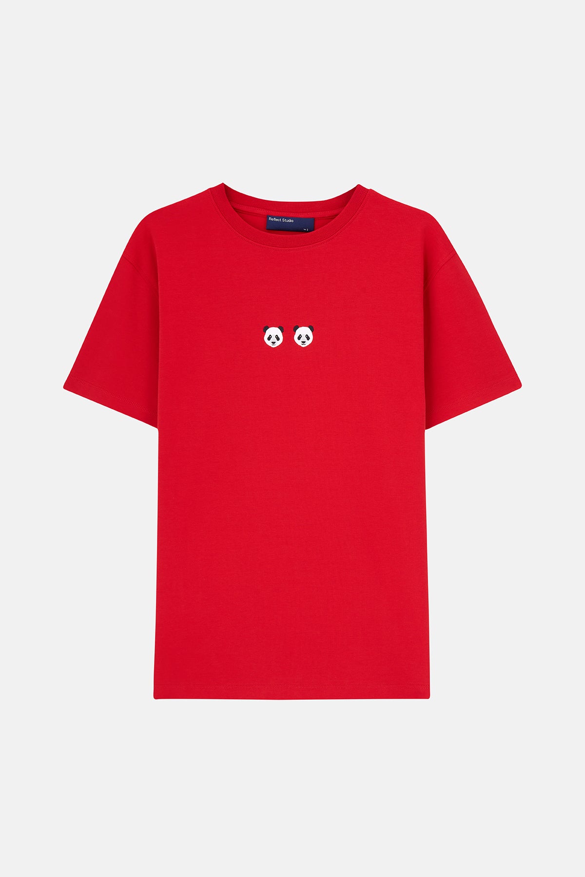 Chi & Chi Panda Premium T-shirt - Kırmızı