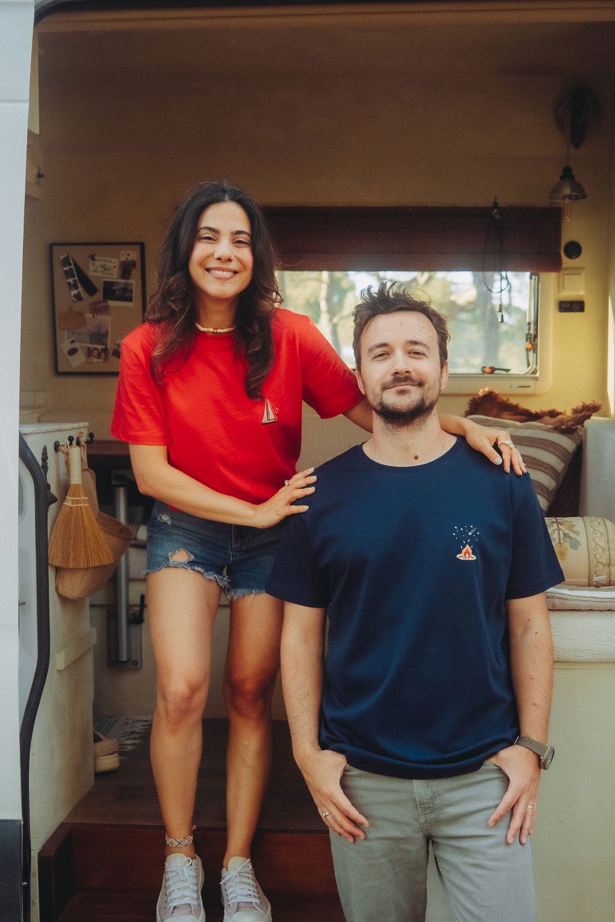 Yelkenli Lightweight T-shirt - Şeftali