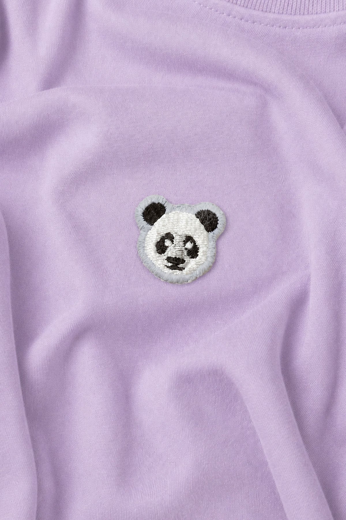 Panda Premium T-shirt - Lila